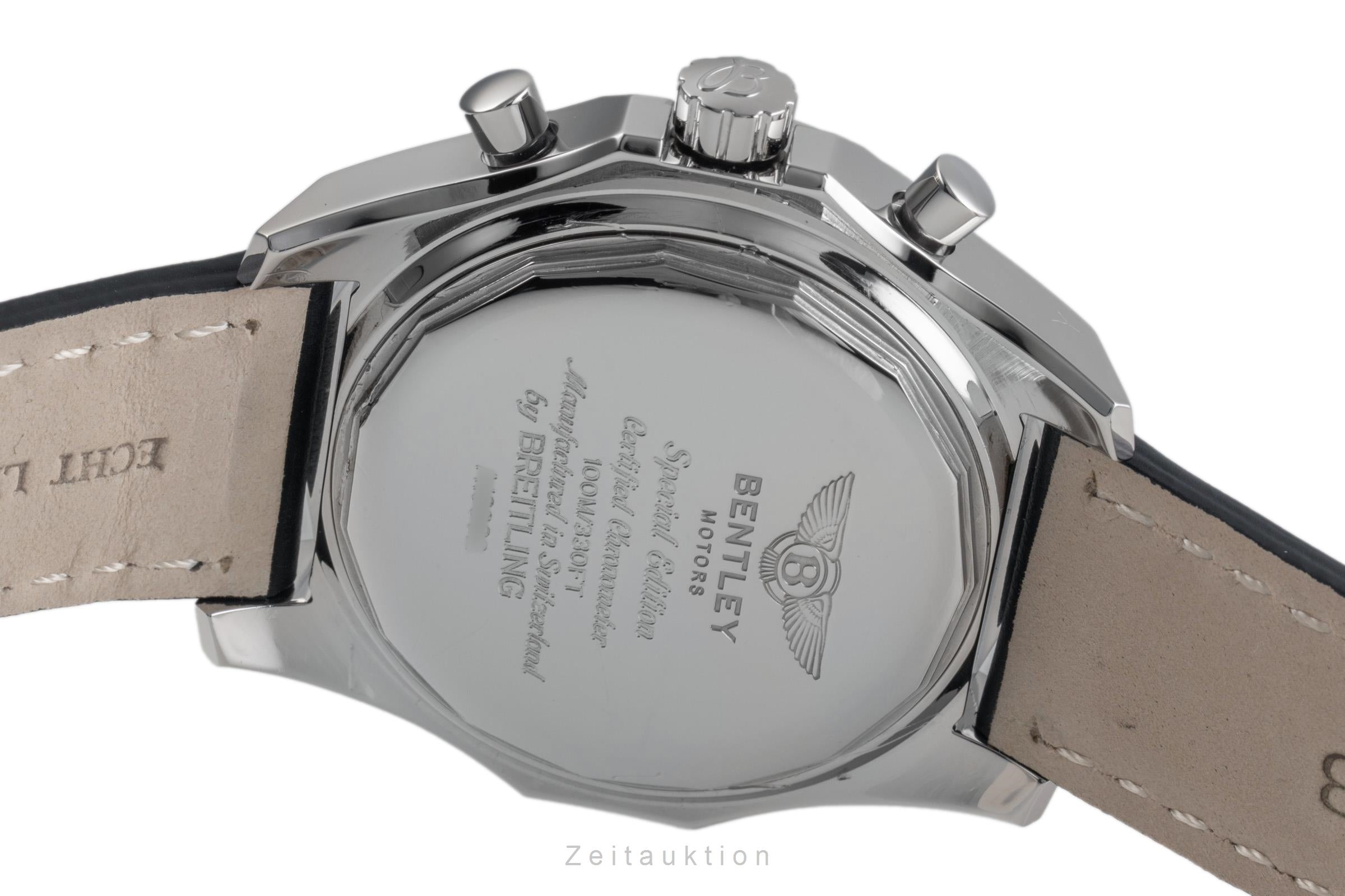 Breitling Bentley chronographe acier automatique montre pour hommes A13362  [2503127]