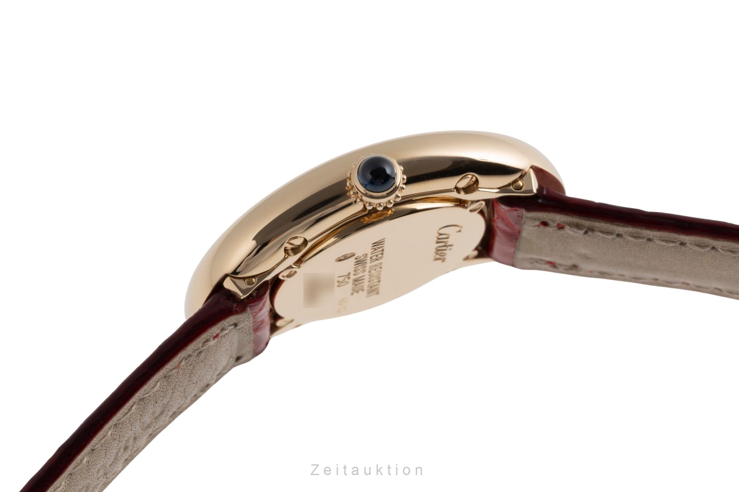 Cartier Baignoire oro de 18 quilates cuarzo reloj para damas  W1536799  [2503129]
