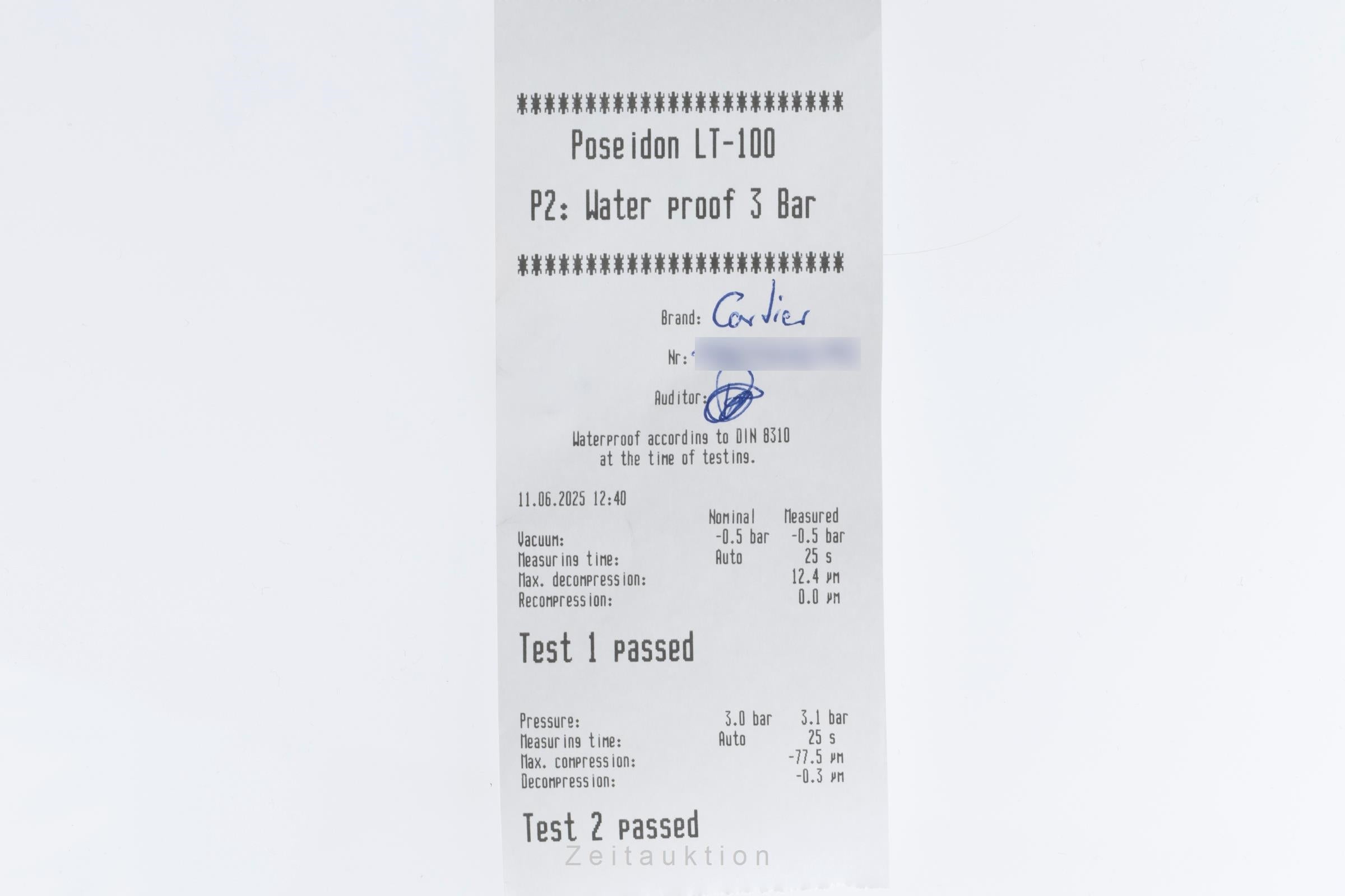 Cartier Baignoire oro de 18 quilates cuarzo reloj para damas  W1536799  [2503129]