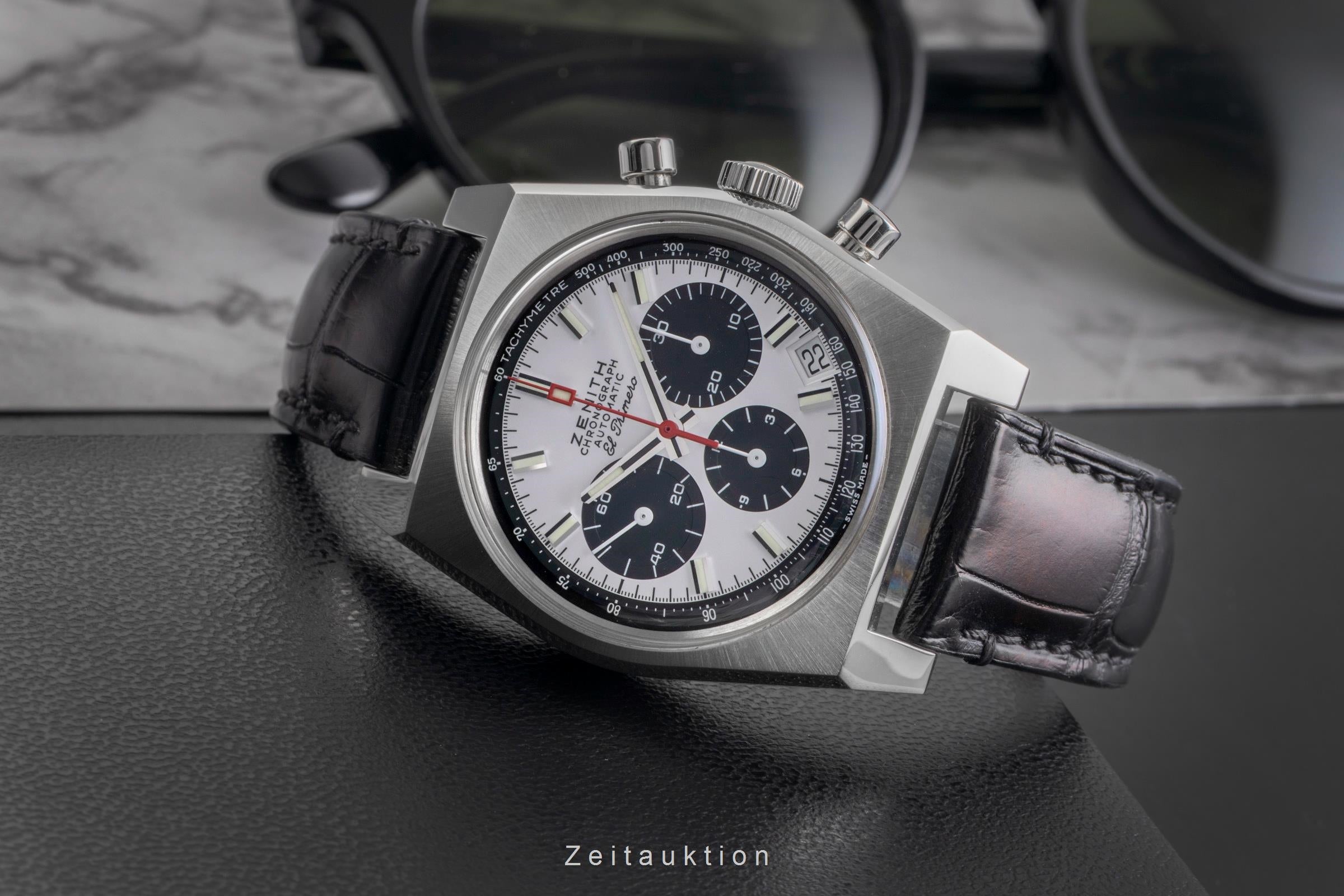 Zenith El Primero Chronograph Stahl Automatik Kal. 400 Ref. 03