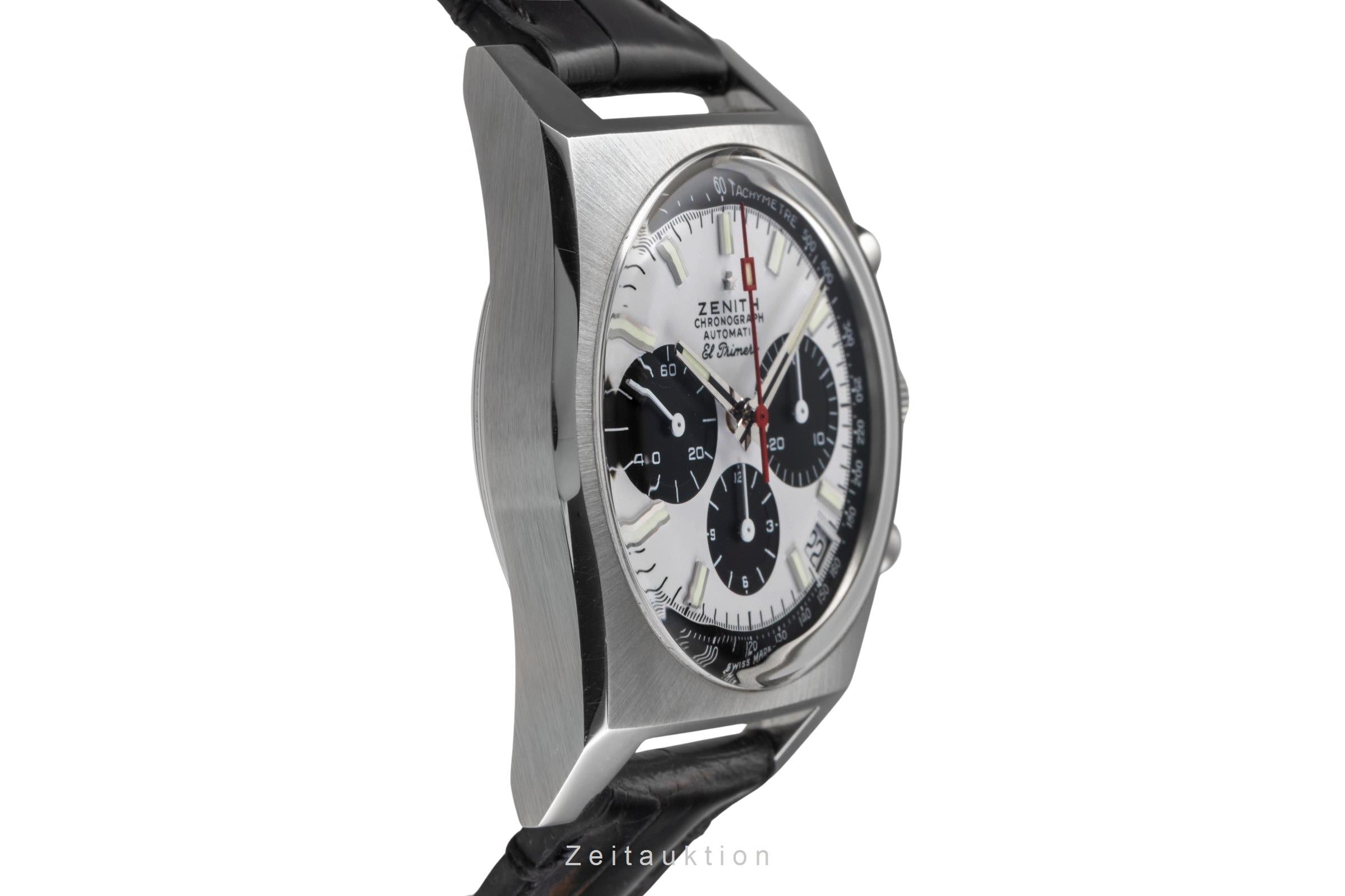 Zenith El Primero chronographe acier automatique 400 03