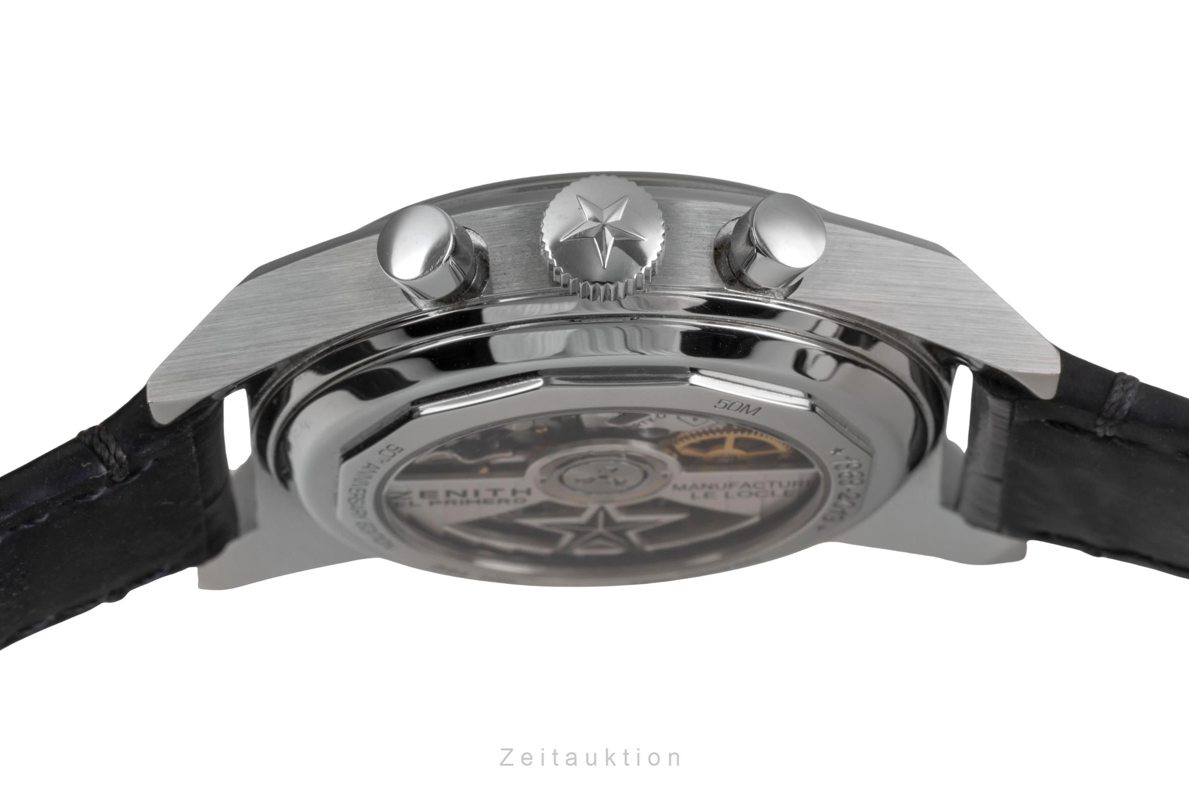 Zenith El Primero chronograph steel automatic Kal. 400 Ref. 03