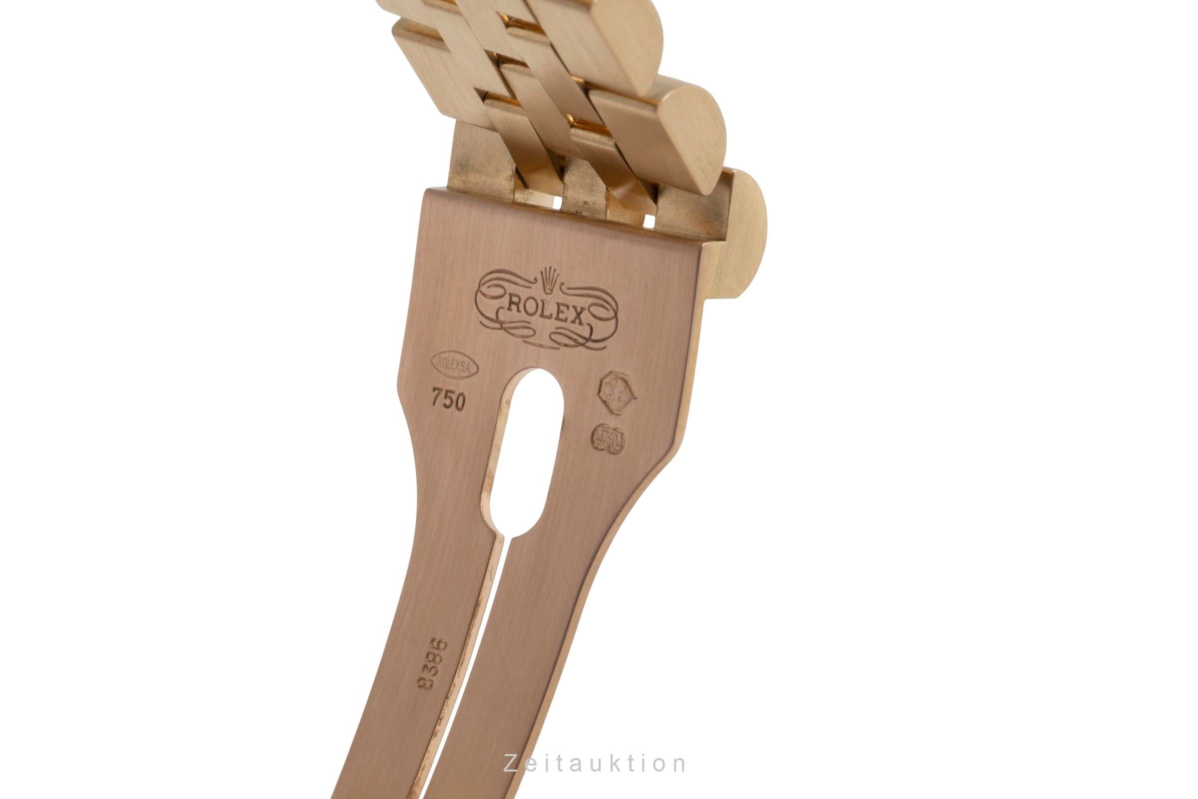 Rolex Datejust 36 18K (0,750) Gold Automatik Herrenuhr Ref. 16238 B&P LC 100 [2503132]