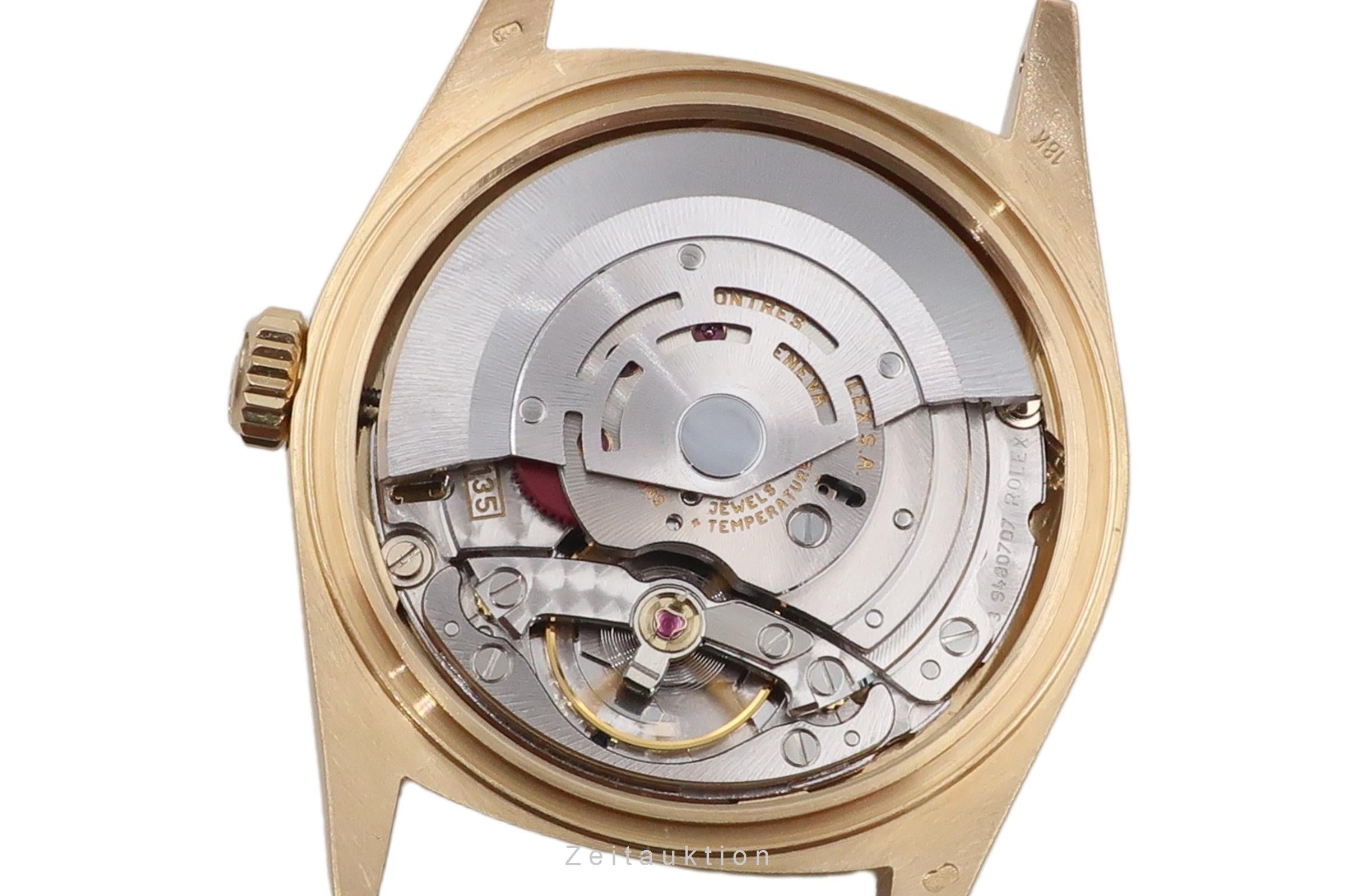 Rolex Datejust 36 18K (0,750) Gold Automatik Herrenuhr Ref. 16238 B&P LC 100 [2503132]