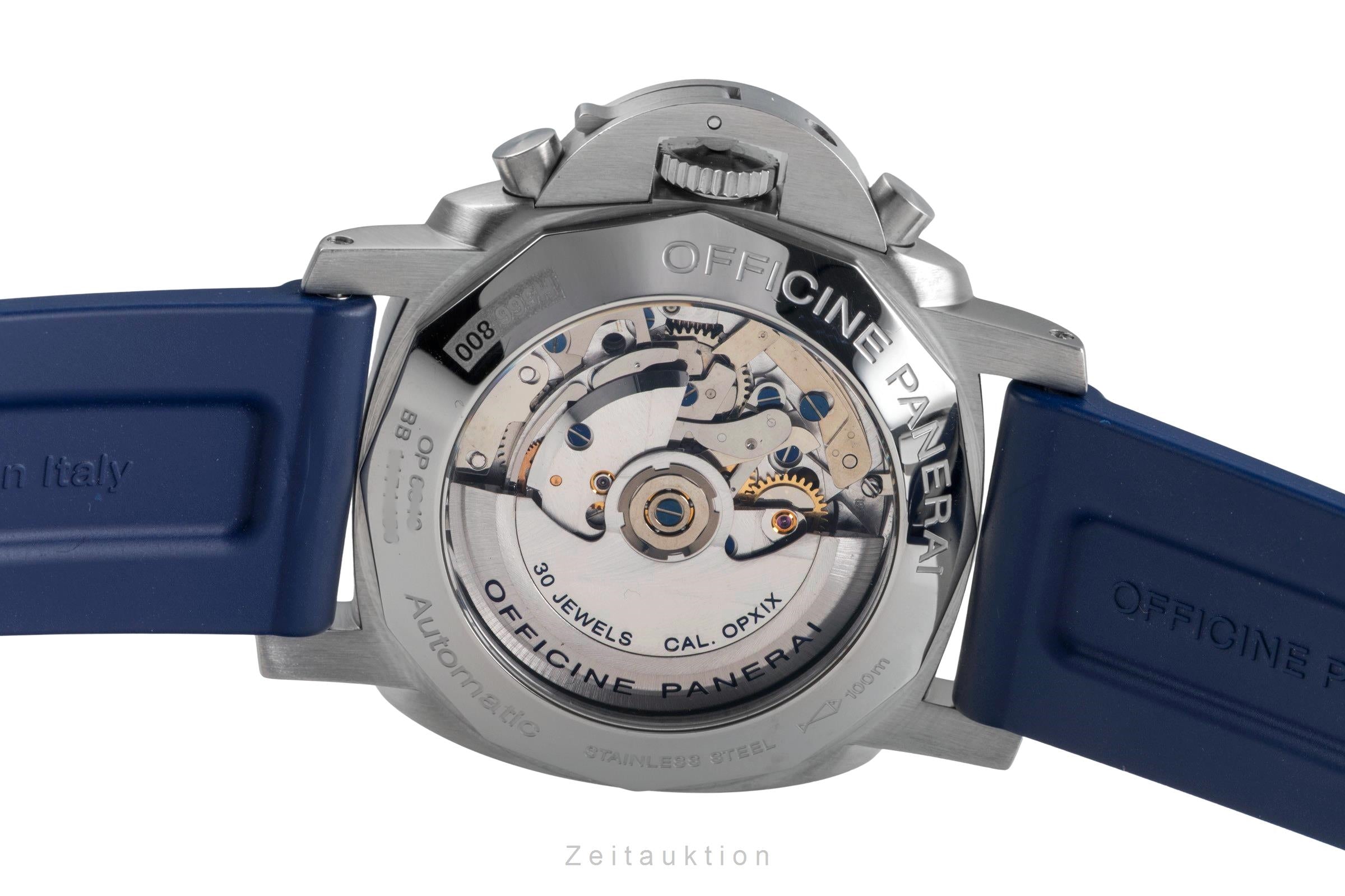 Panerai Luminor  chronographe acier automatique montre pour hommes PAM00212  [2503145]