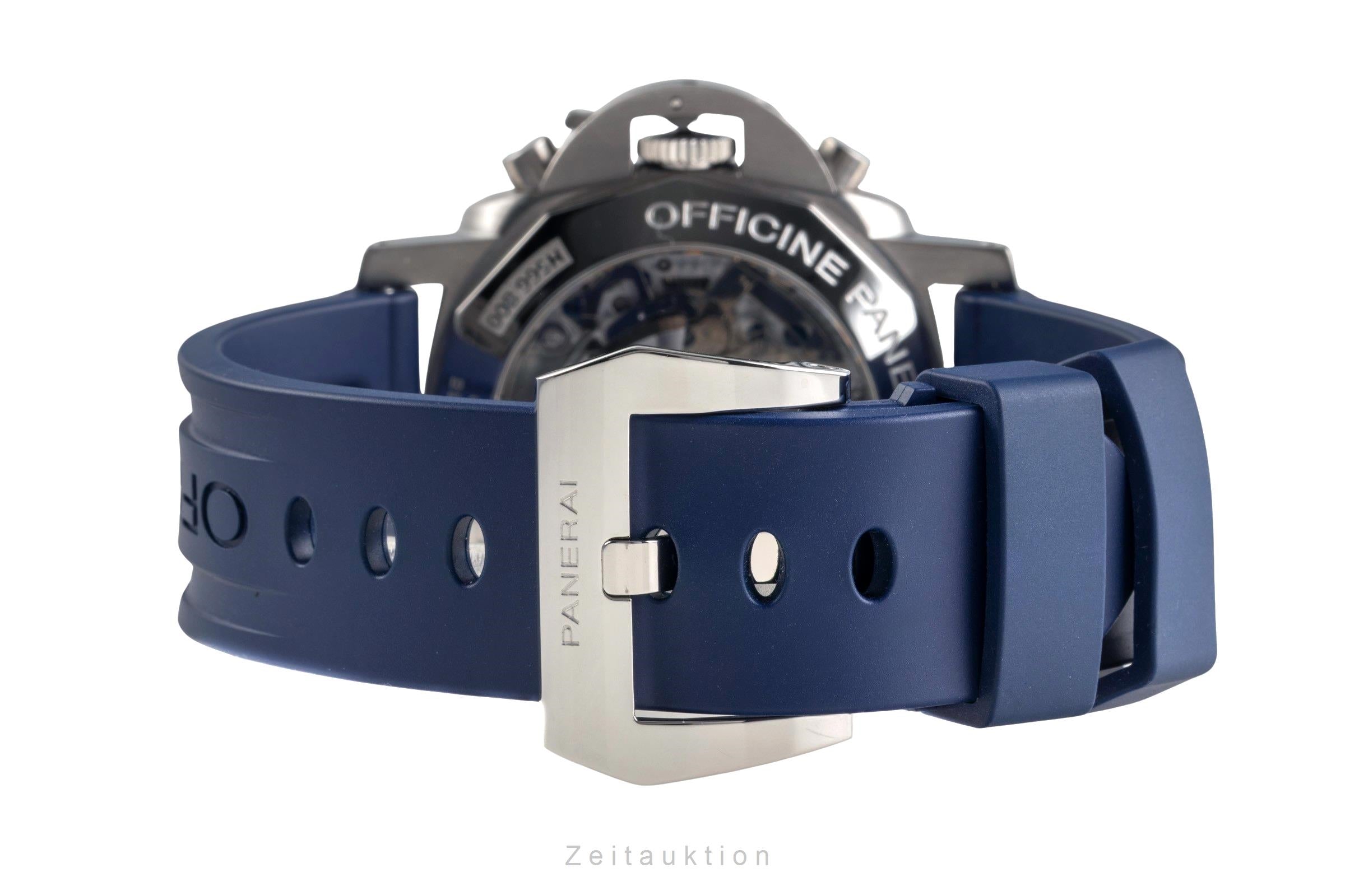 Panerai Luminor  chronographe acier automatique montre pour hommes PAM00212  [2503145]