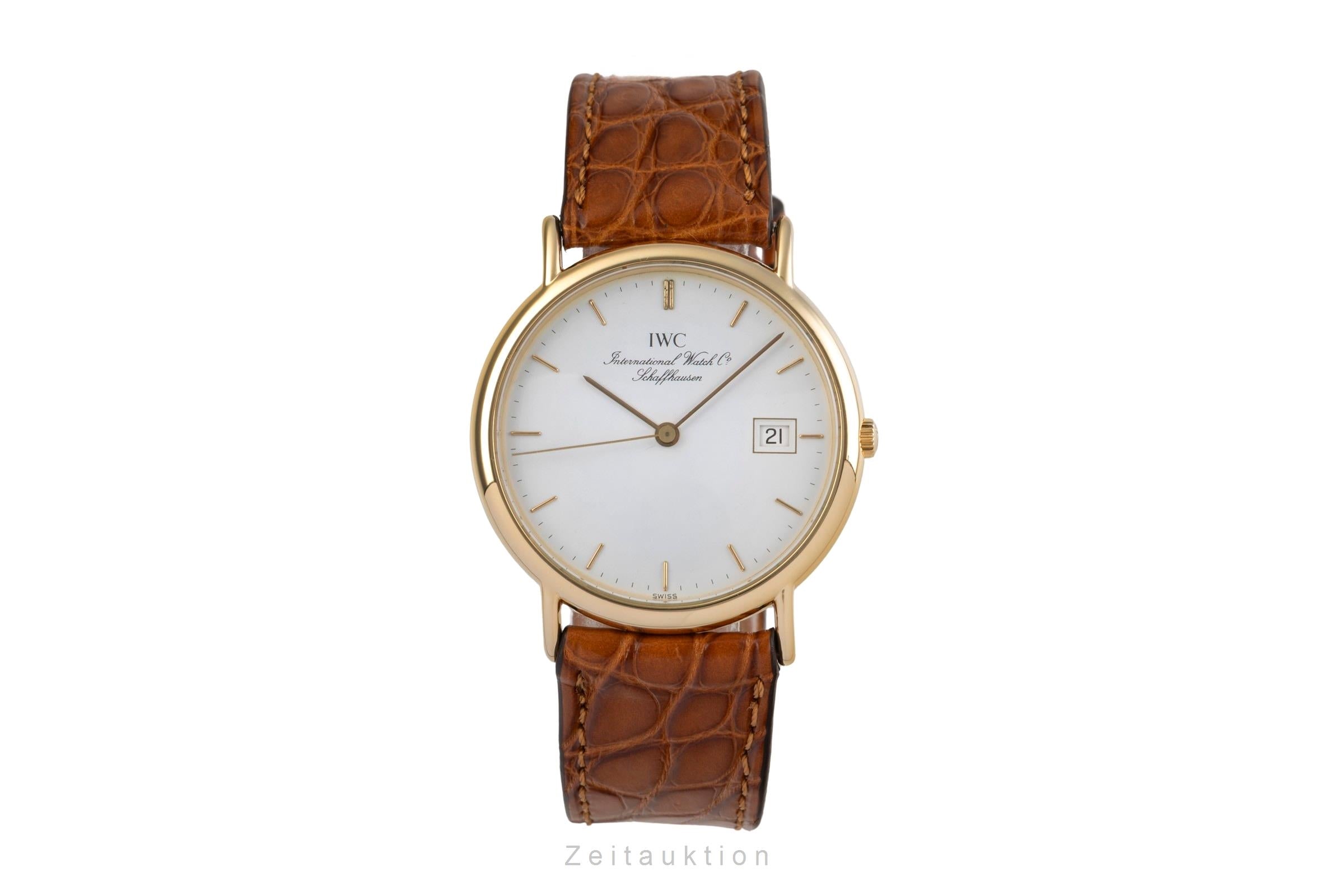 IWC Portofino 18 ct gold quartz men's watch IW3331  [2503149]