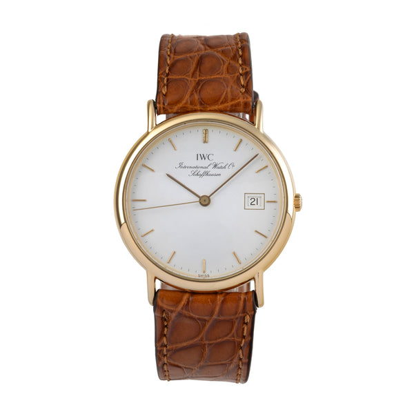IWC Portofino 18 ct gold quartz men's watch IW3331  [2503149]