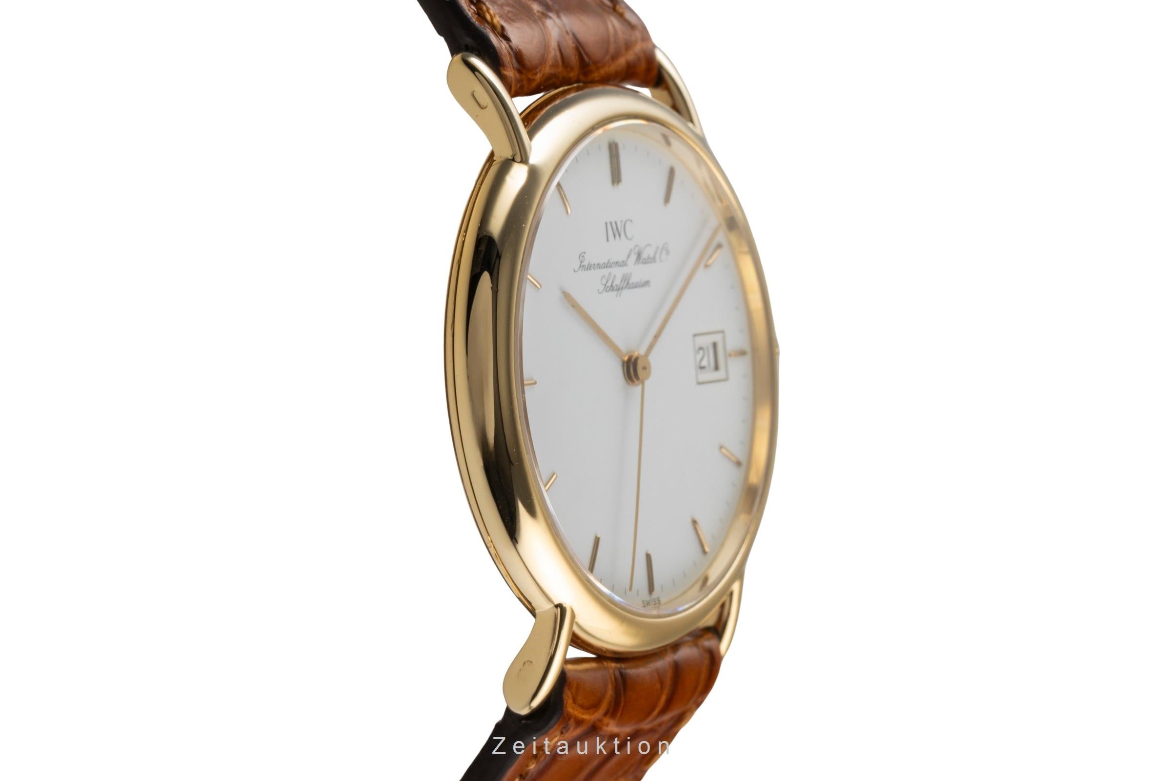 IWC Portofino 18 ct gold quartz men's watch IW3331  [2503149]