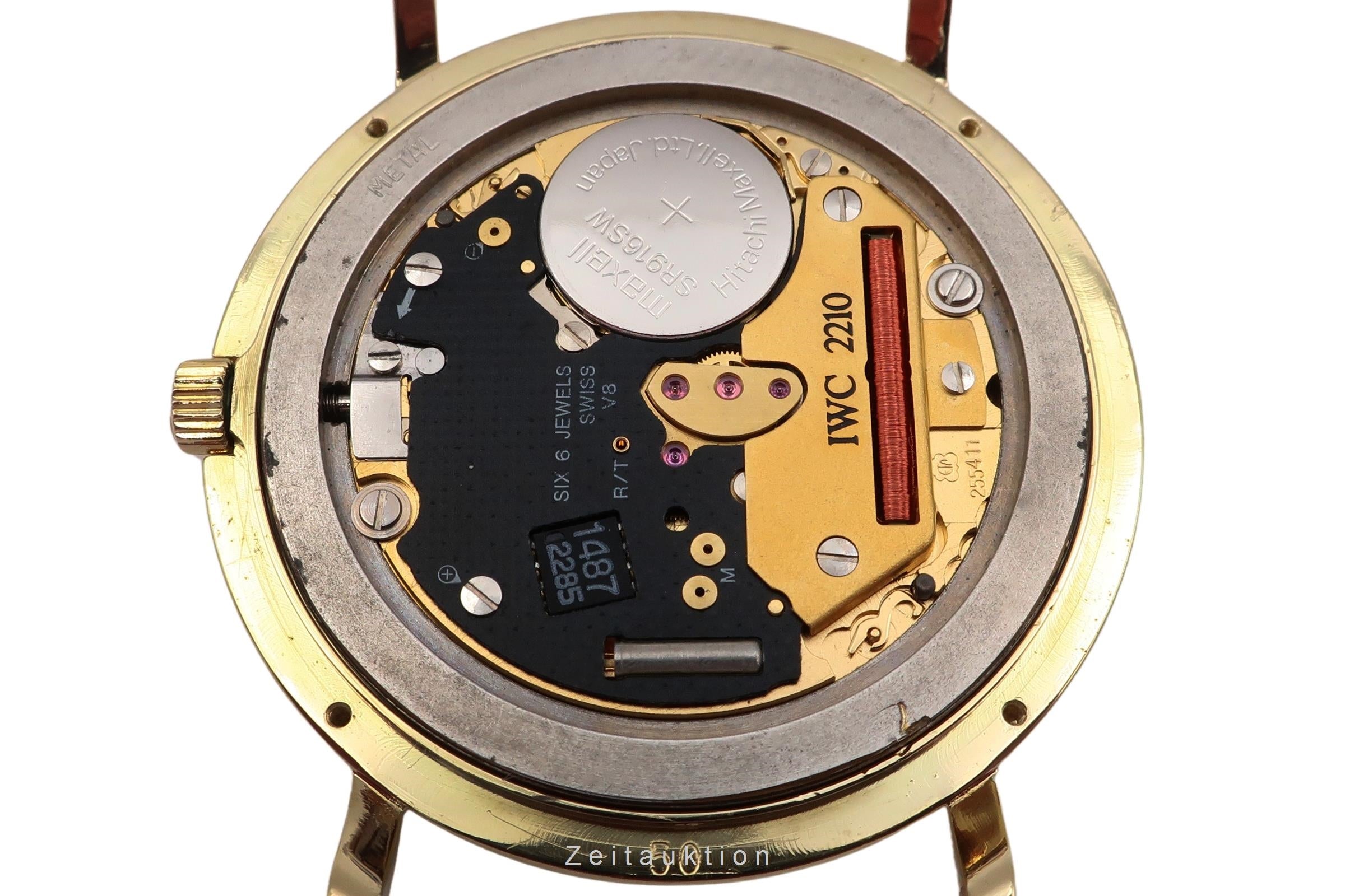 IWC Portofino 18 ct gold quartz men's watch IW3331  [2503149]