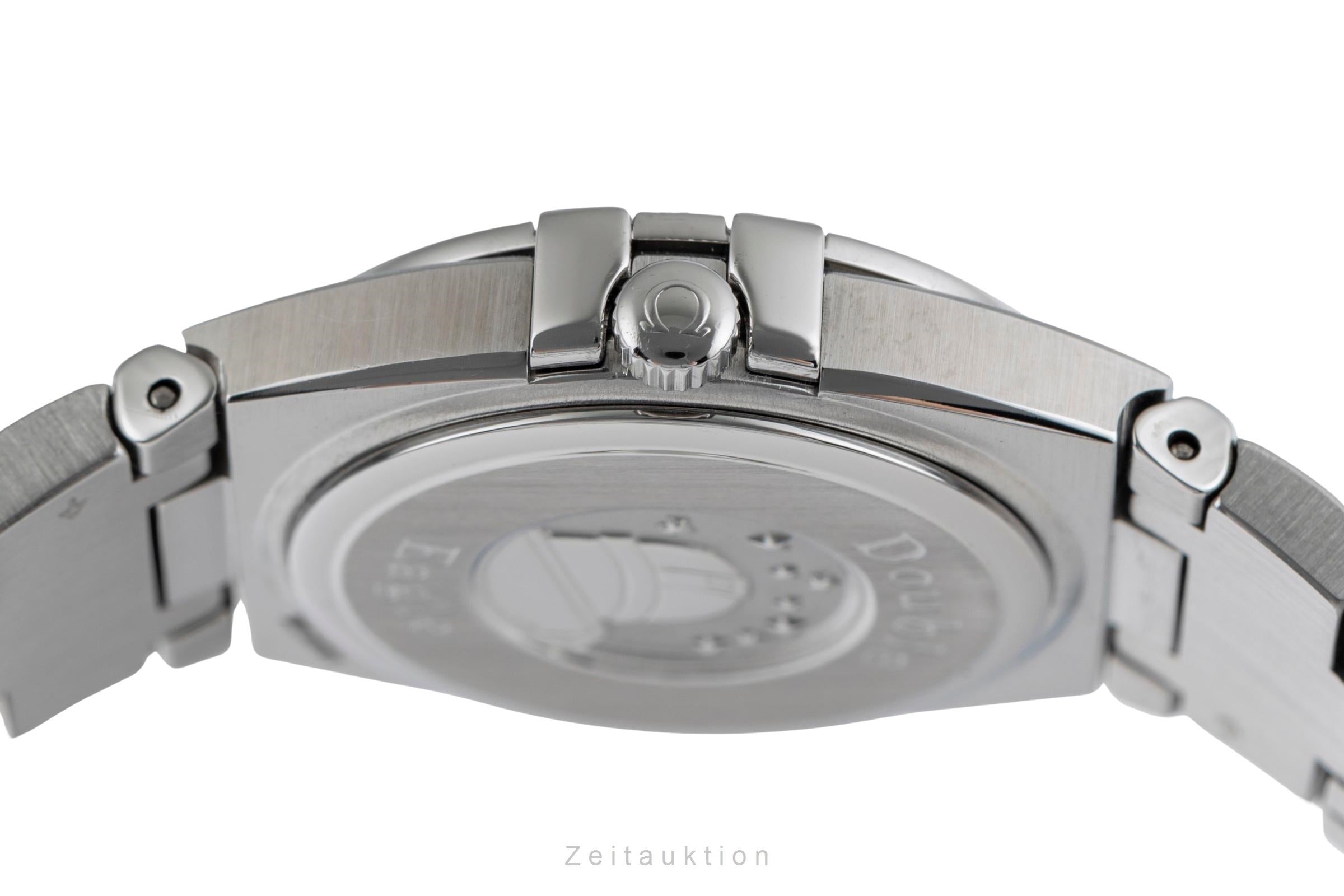 Omega Constellation Double Eagle MOP Diamanten Stahl Damenuhr Ref. 1589.75.00  [2503150]