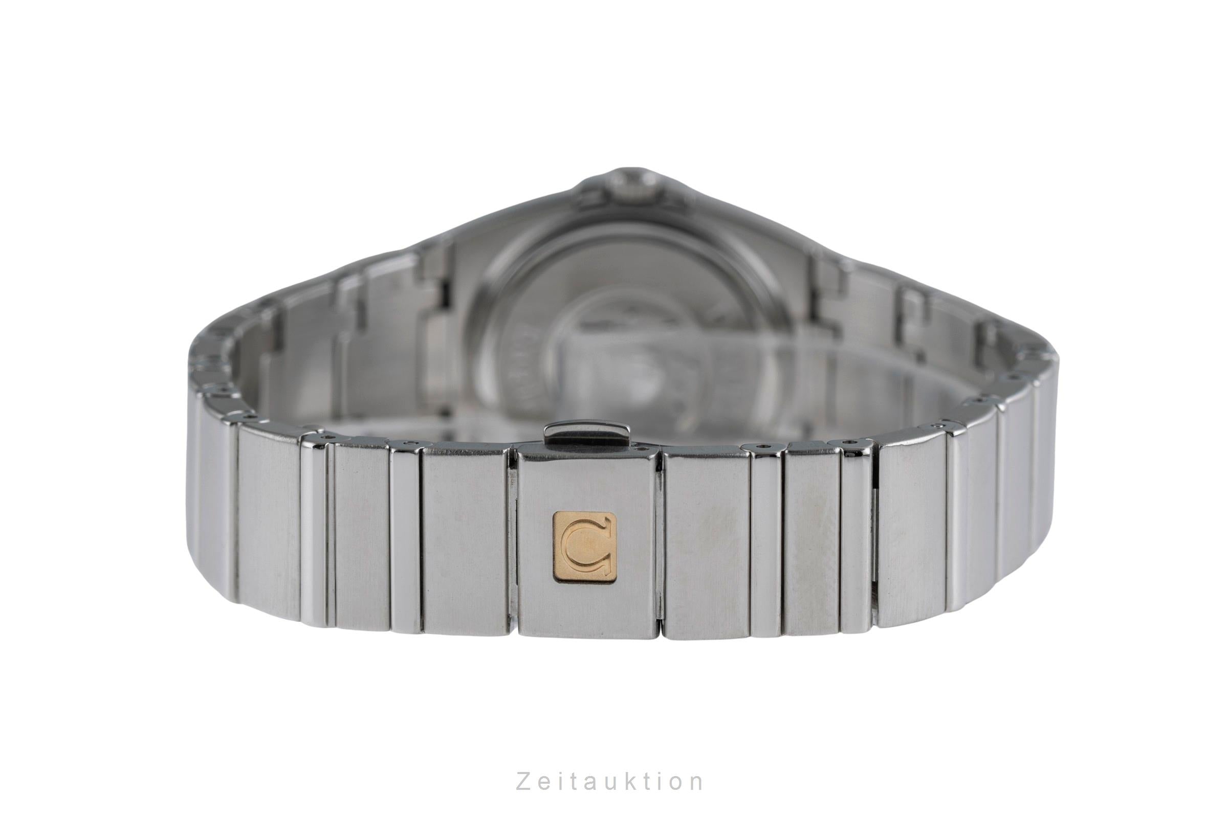Omega Constellation Double Eagle MOP Diamanten Stahl Damenuhr Ref. 1589.75.00  [2503150]