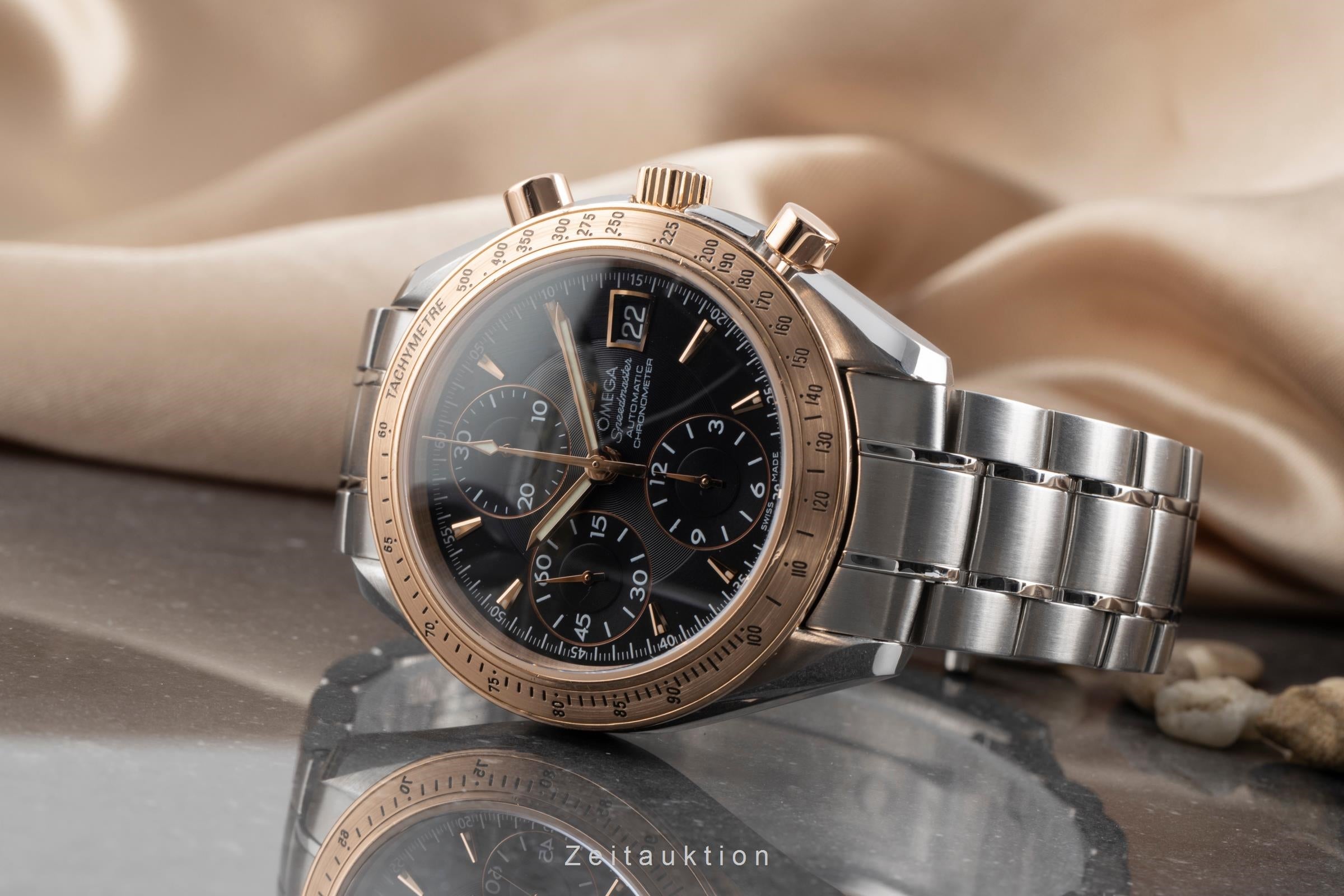 Omega Speedmaster Date Chrono Stahl / Gold Automatik Ref. 323.21.40.40.01.001  [2503153]