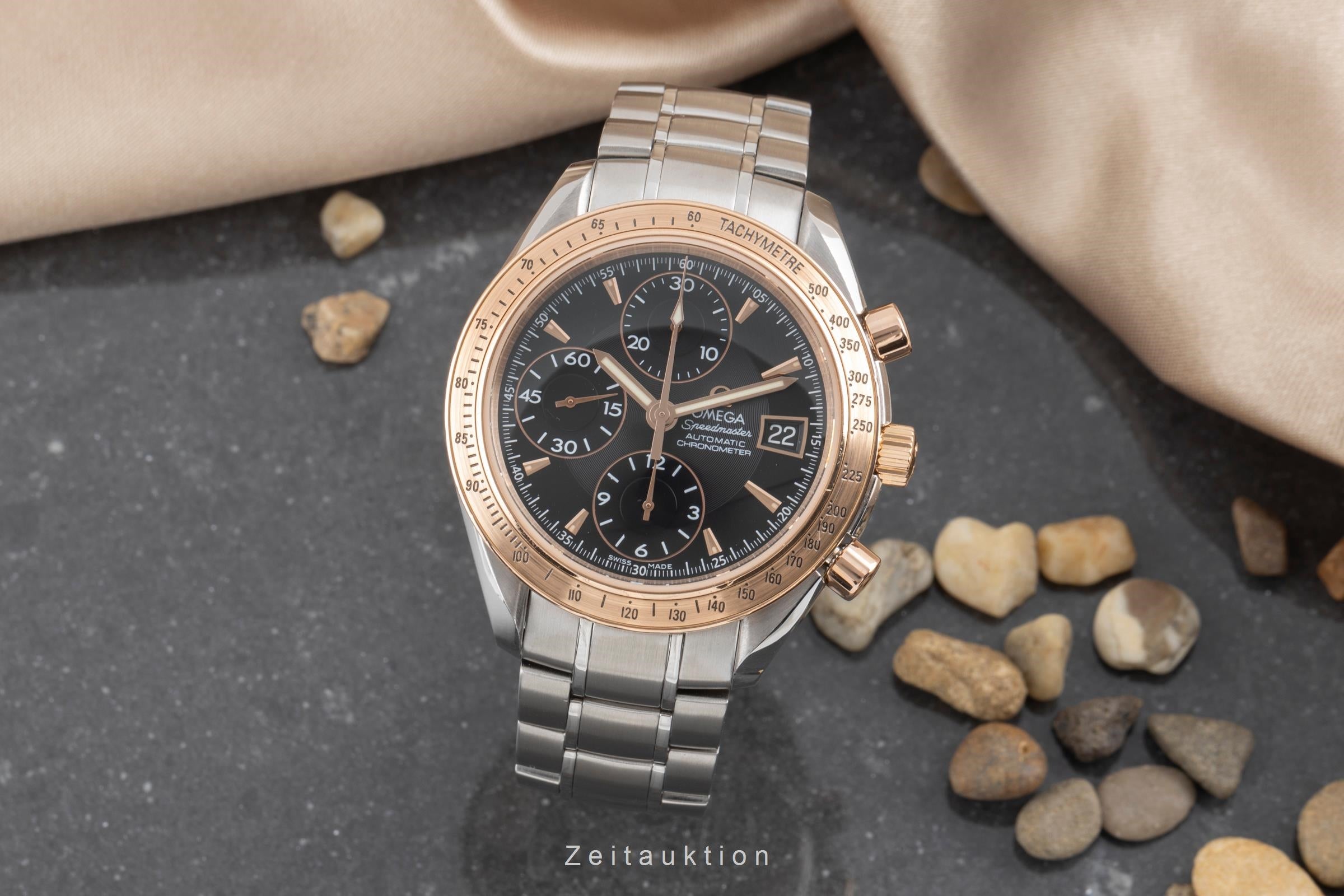 Omega Speedmaster Date Chrono Stahl / Gold Automatik Ref. 323.21.40.40.01.001  [2503153]