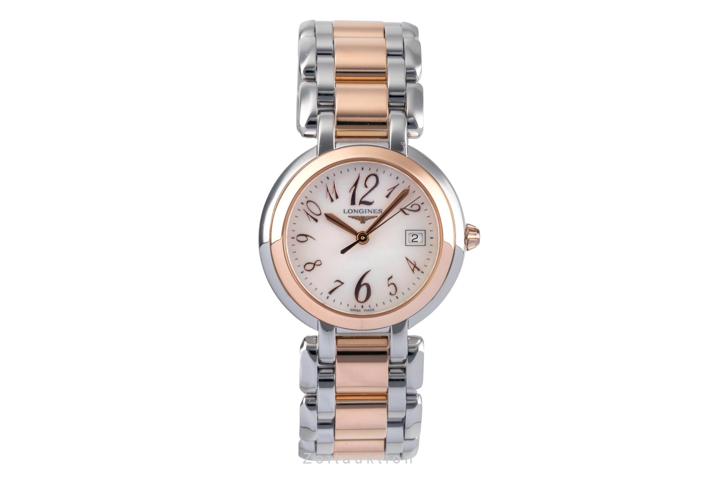 Longines Prima Luna acciaio / oro quarzo orologio da donna L8.112.5.83.6  [2503154]