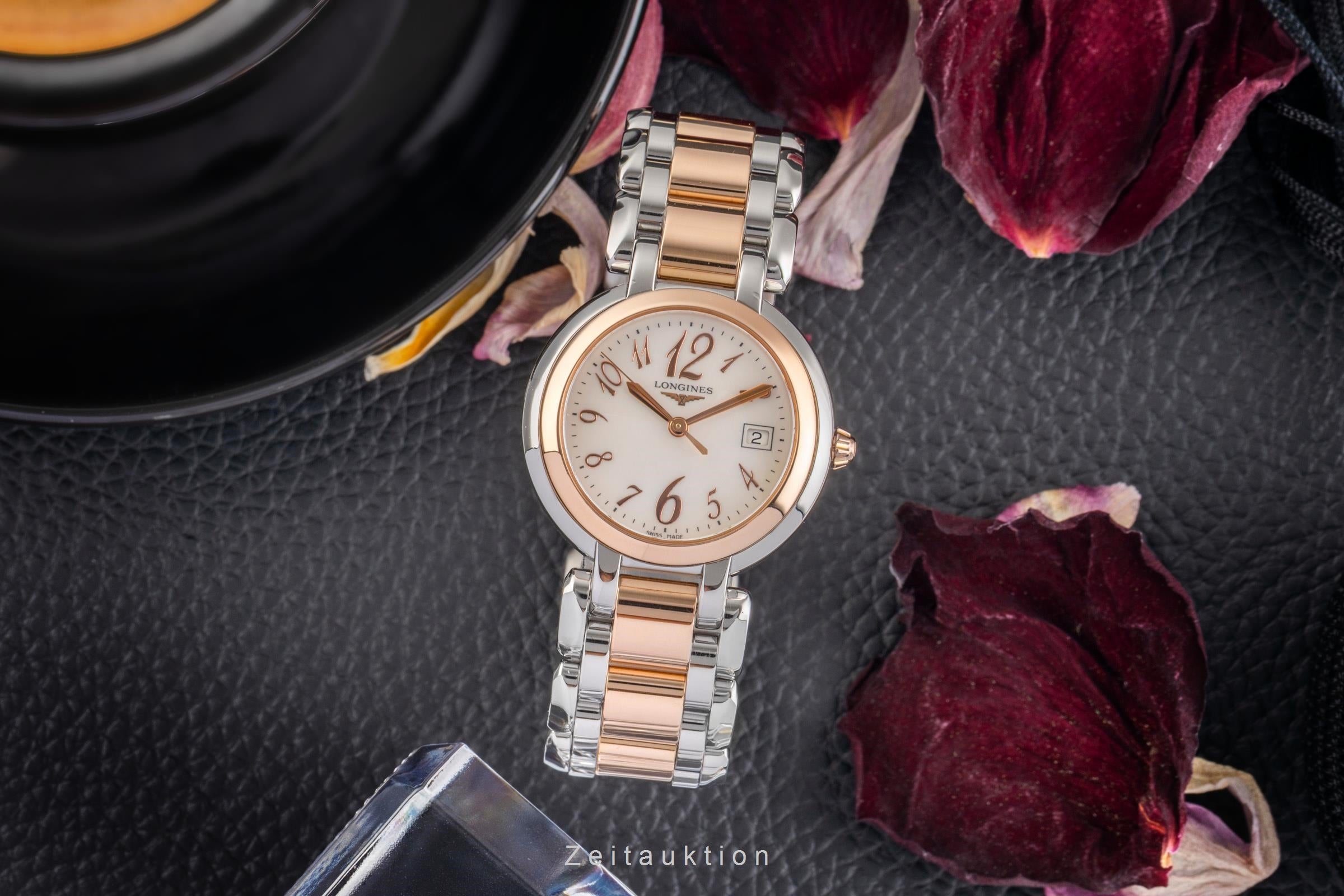 Longines Prima Luna acciaio / oro quarzo orologio da donna L8.112.5.83.6  [2503154]