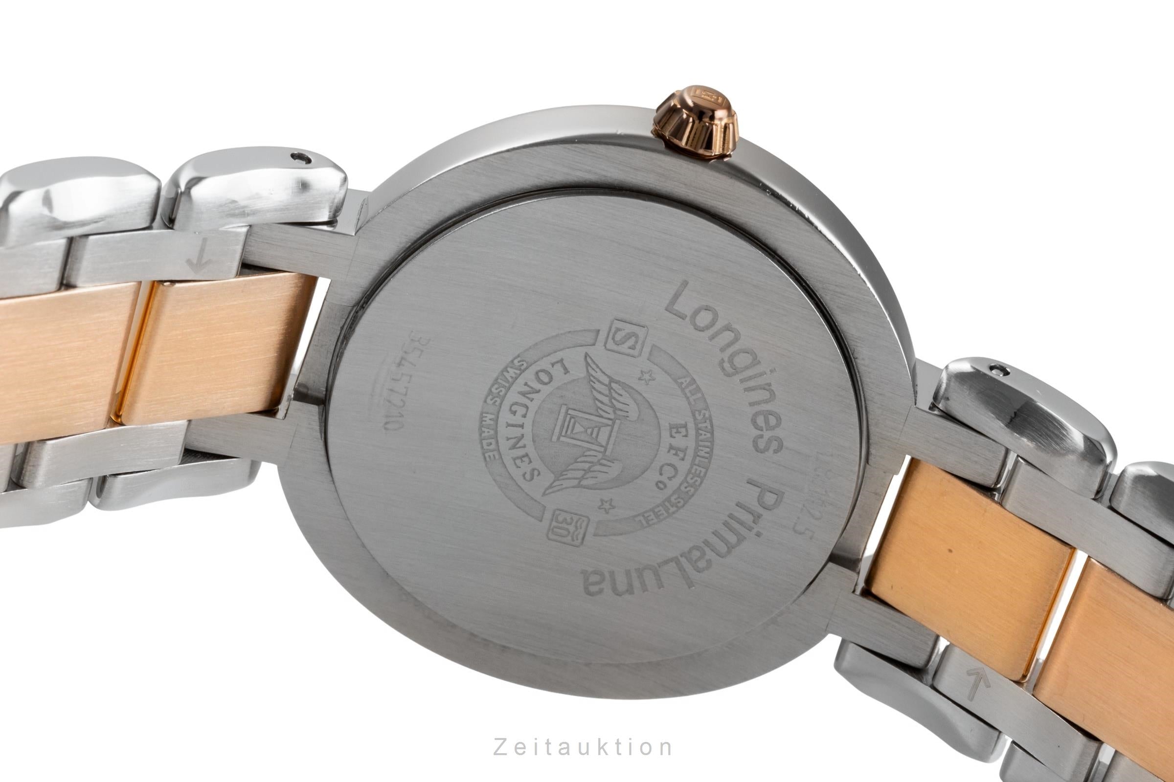 Longines Prima Luna acciaio / oro quarzo orologio da donna L8.112.5.83.6  [2503154]