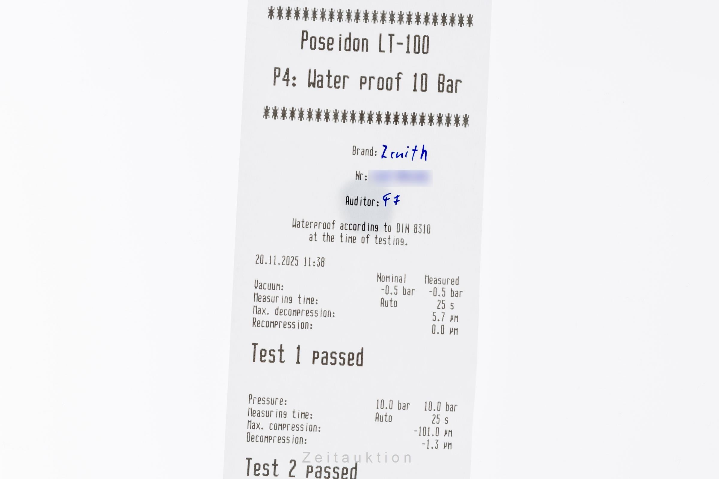 Zenith Defy acier automatique montre pour hommes 03.9300.3620/51.I001  [2503157]