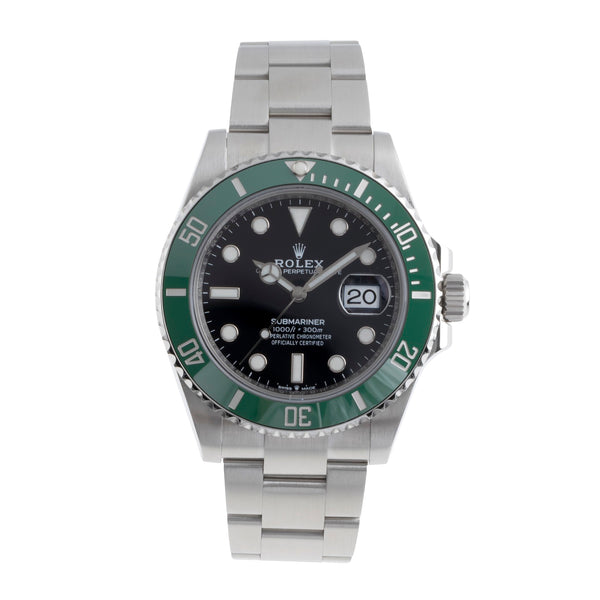 Rolex Submariner steel automatic men's watch 126610LV  [2503158]