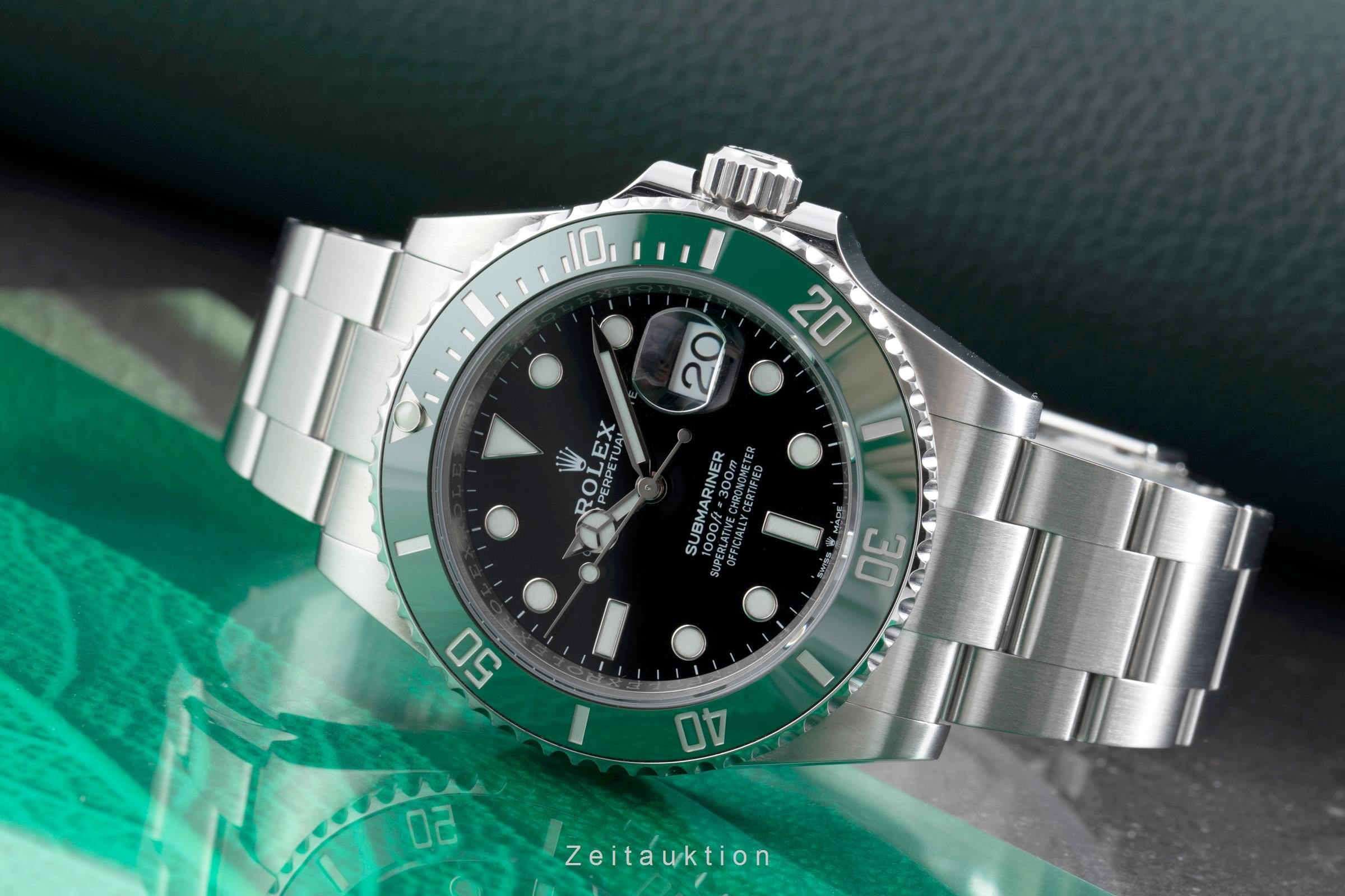Rolex Submariner steel automatic men's watch 126610LV  [2503158]