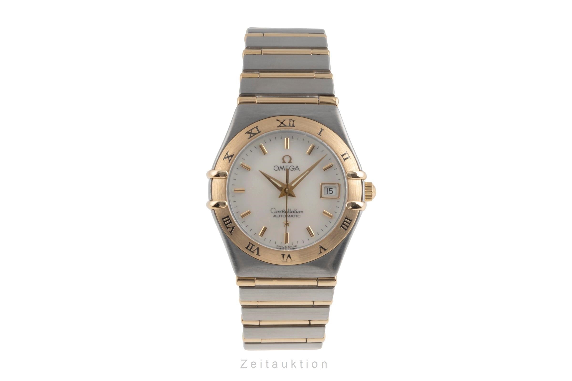 Omega Constellation steel / gold automatic women's watch 1292.70.00  [2503161]