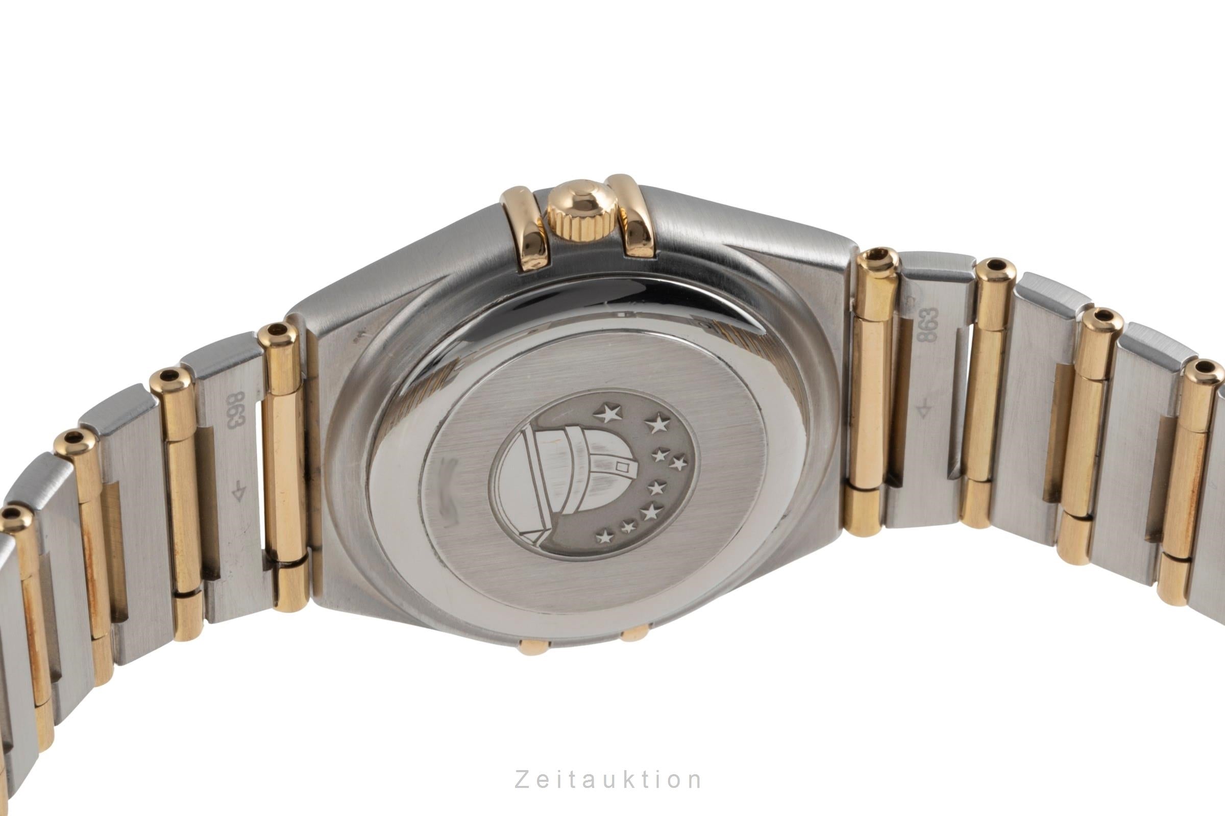 Omega Constellation steel / gold automatic women's watch 1292.70.00  [2503161]
