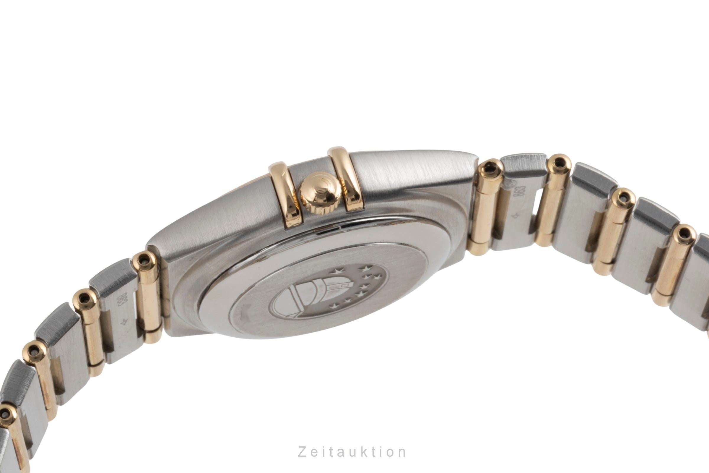Omega Constellation steel / gold automatic women's watch 1292.70.00  [2503161]
