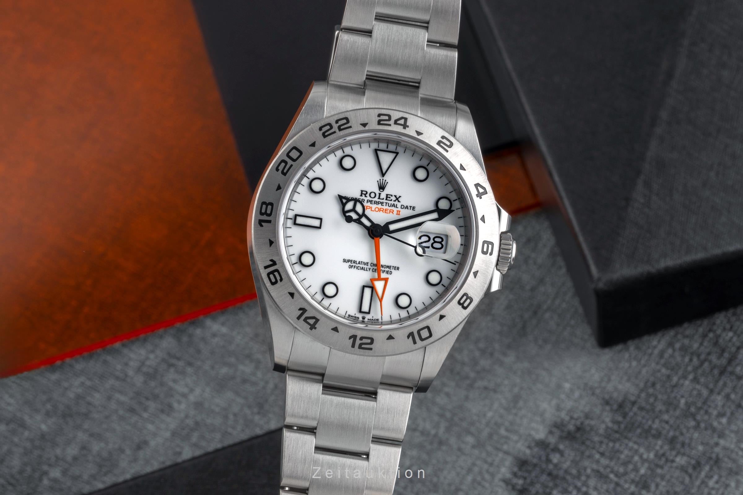 Rolex Explorer II acciaio automatismo orologio da uomo 226570  [2503166]