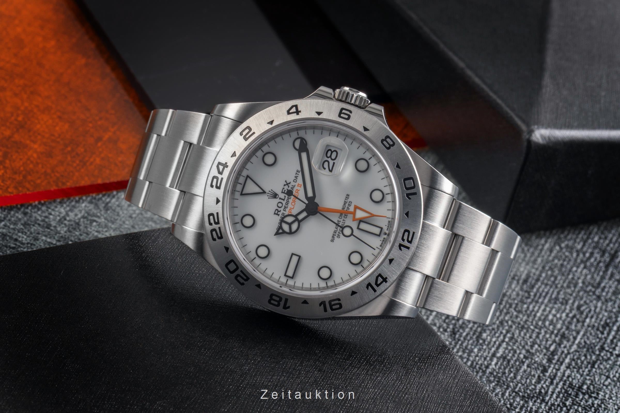 Rolex Explorer II acciaio automatismo orologio da uomo 226570  [2503166]