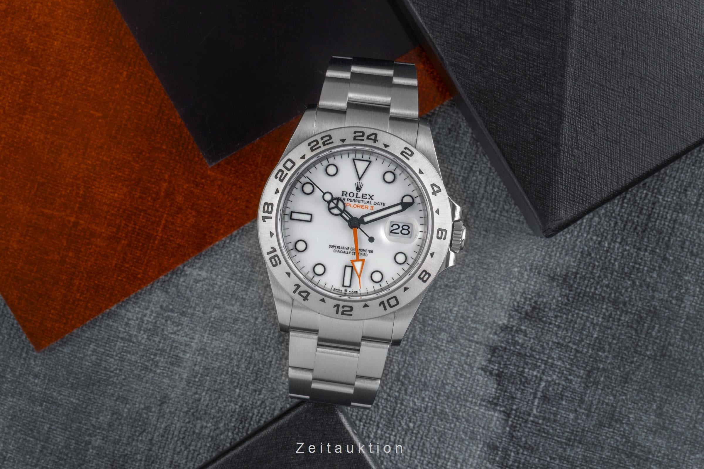 Rolex Explorer II acciaio automatismo orologio da uomo 226570  [2503166]