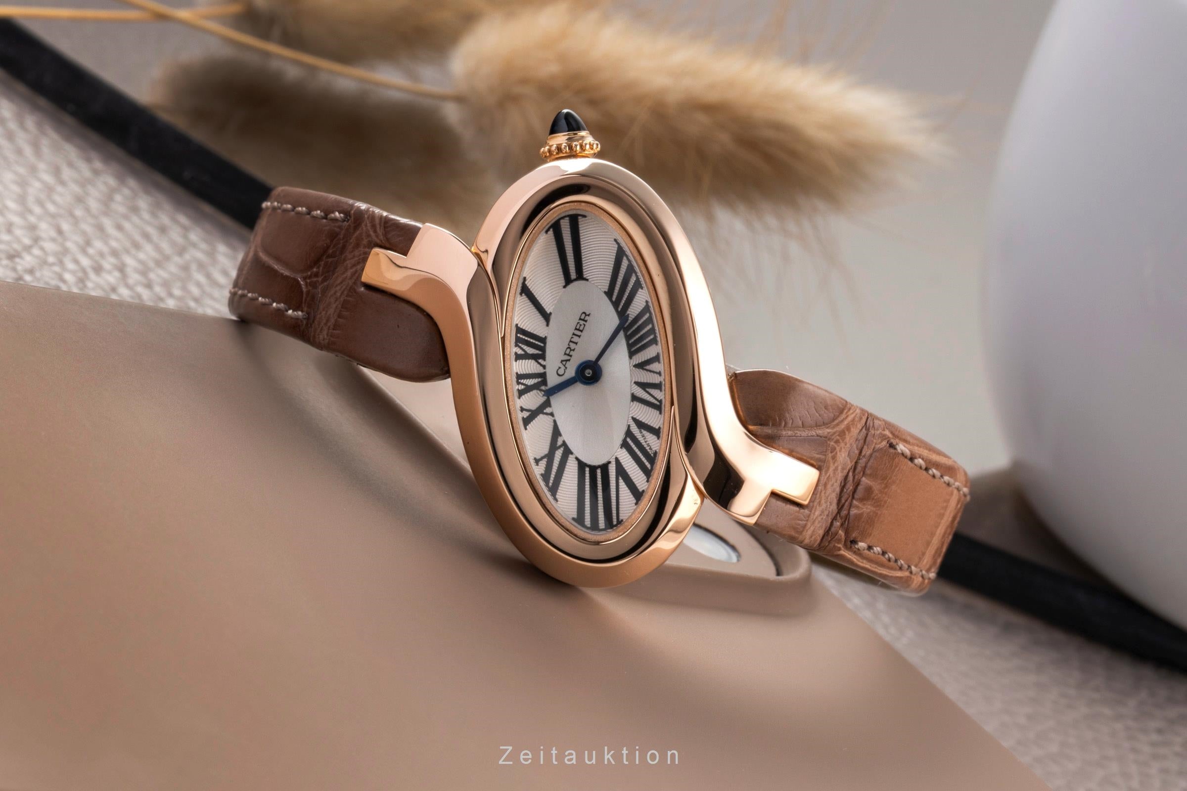 Cartier Delices oro rosado de 18 quilates cuarzo reloj para damas  W8100009  [2503168]