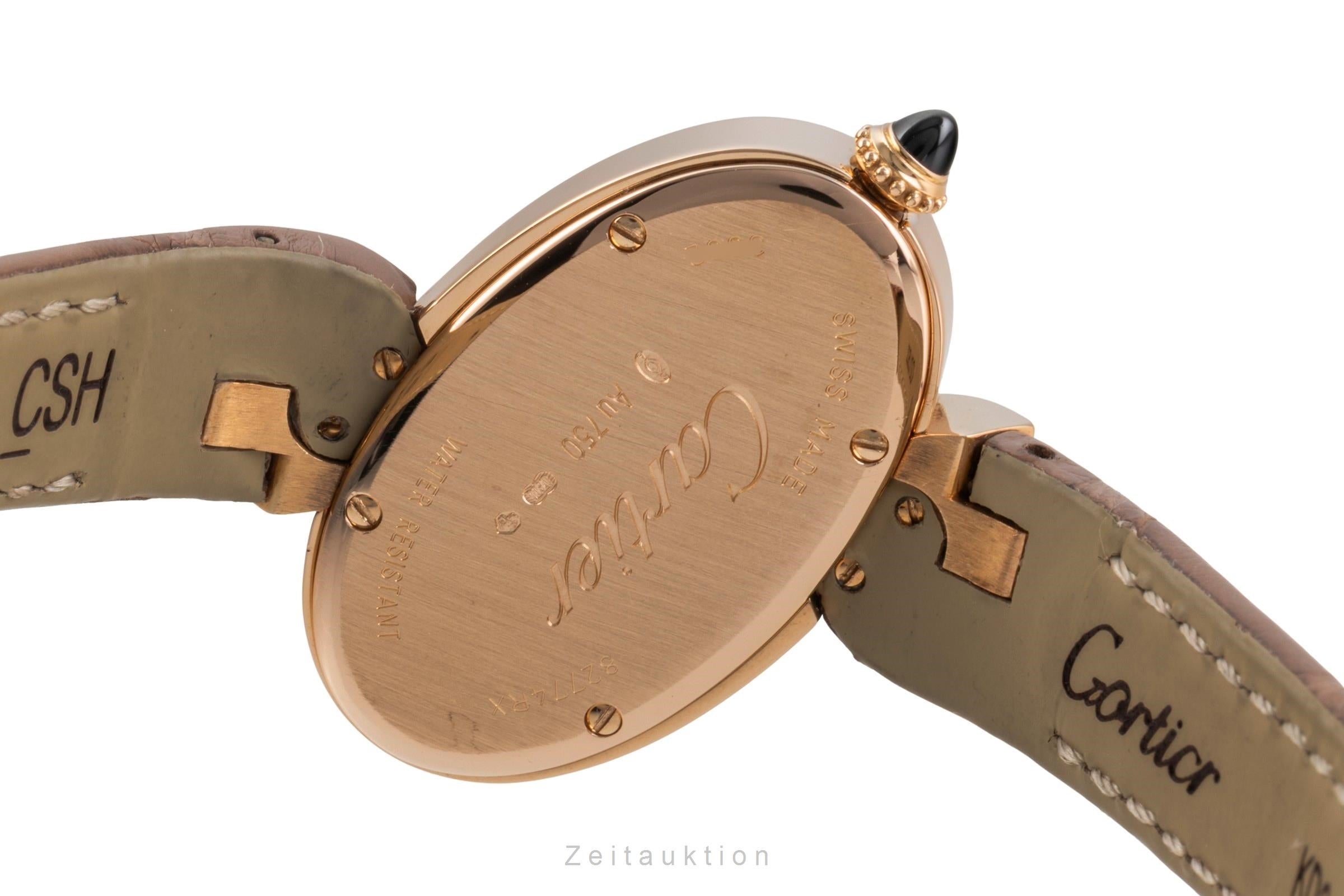 Cartier Delices oro rosado de 18 quilates cuarzo reloj para damas  W8100009  [2503168]