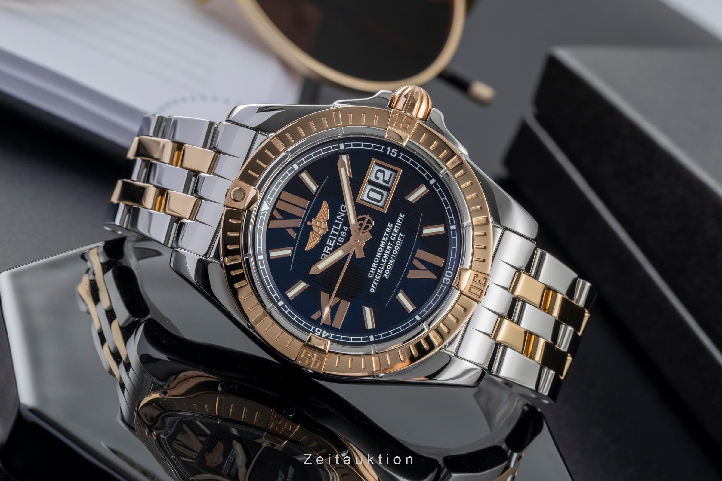 Breitling Cockpit acero / oro automático reloj para caballeros C4935012/B914	  [2503170]