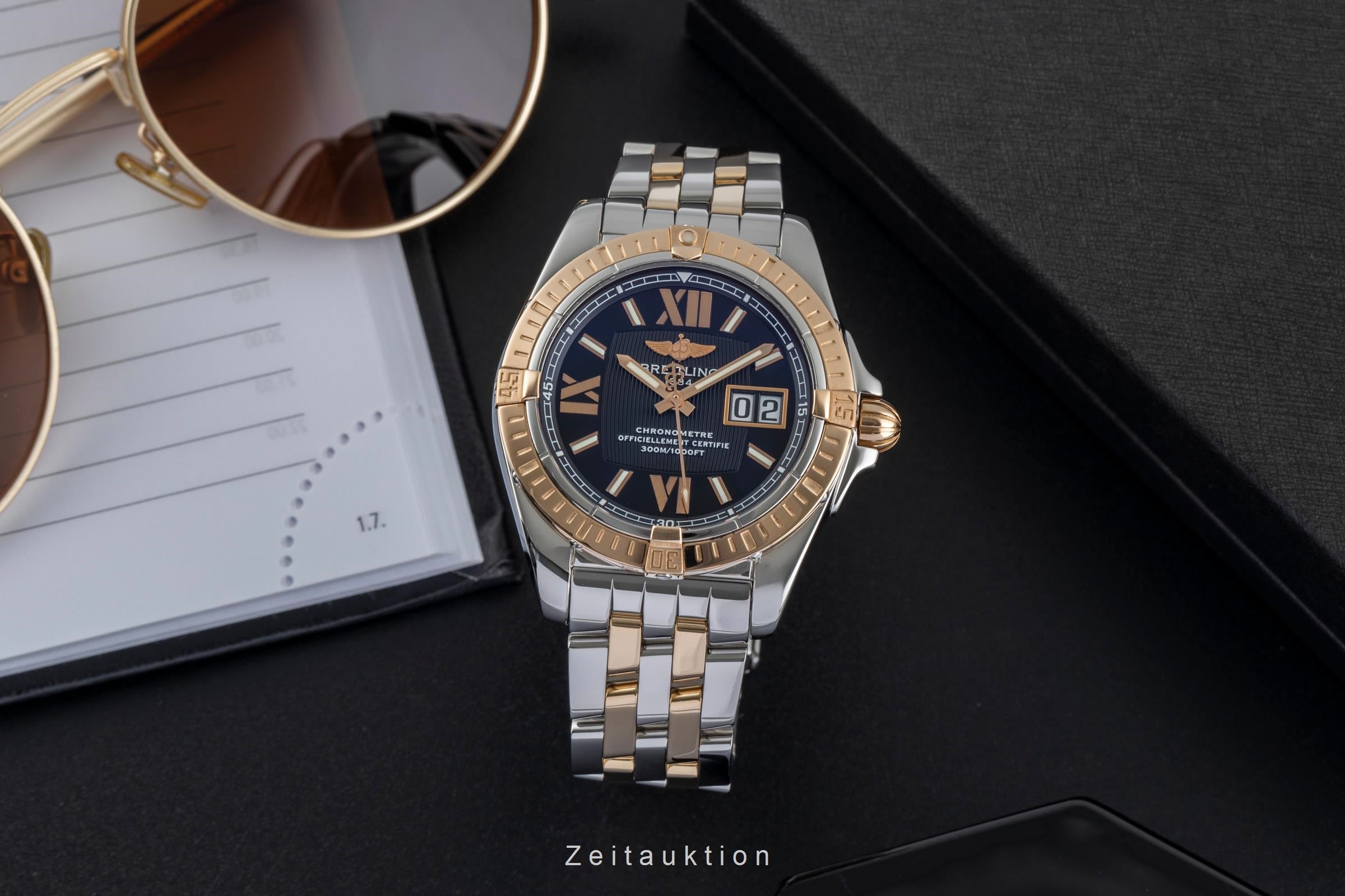 Breitling Cockpit acero / oro automático reloj para caballeros C4935012/B914	  [2503170]