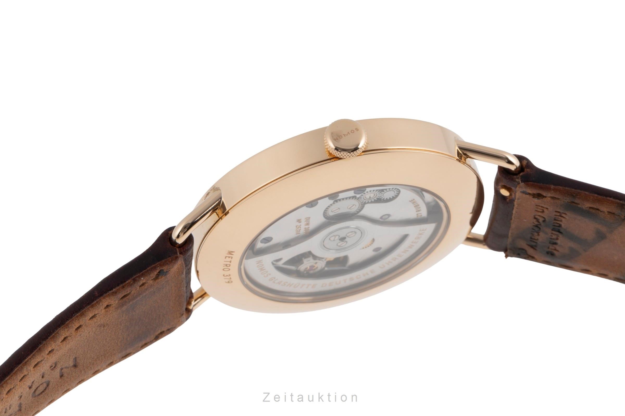 Nomos Neomatik 18 ct red gold automatic men's watch 1180 LP: 8400EUR  [2503172]