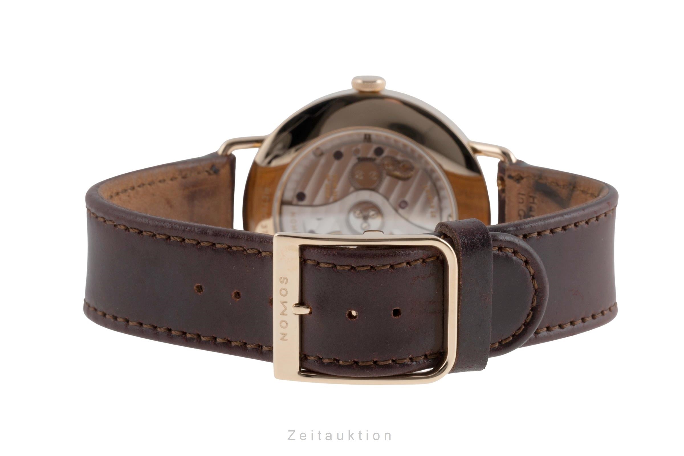 Nomos Neomatik 18 ct red gold automatic men's watch 1180 LP: 8400EUR  [2503172]