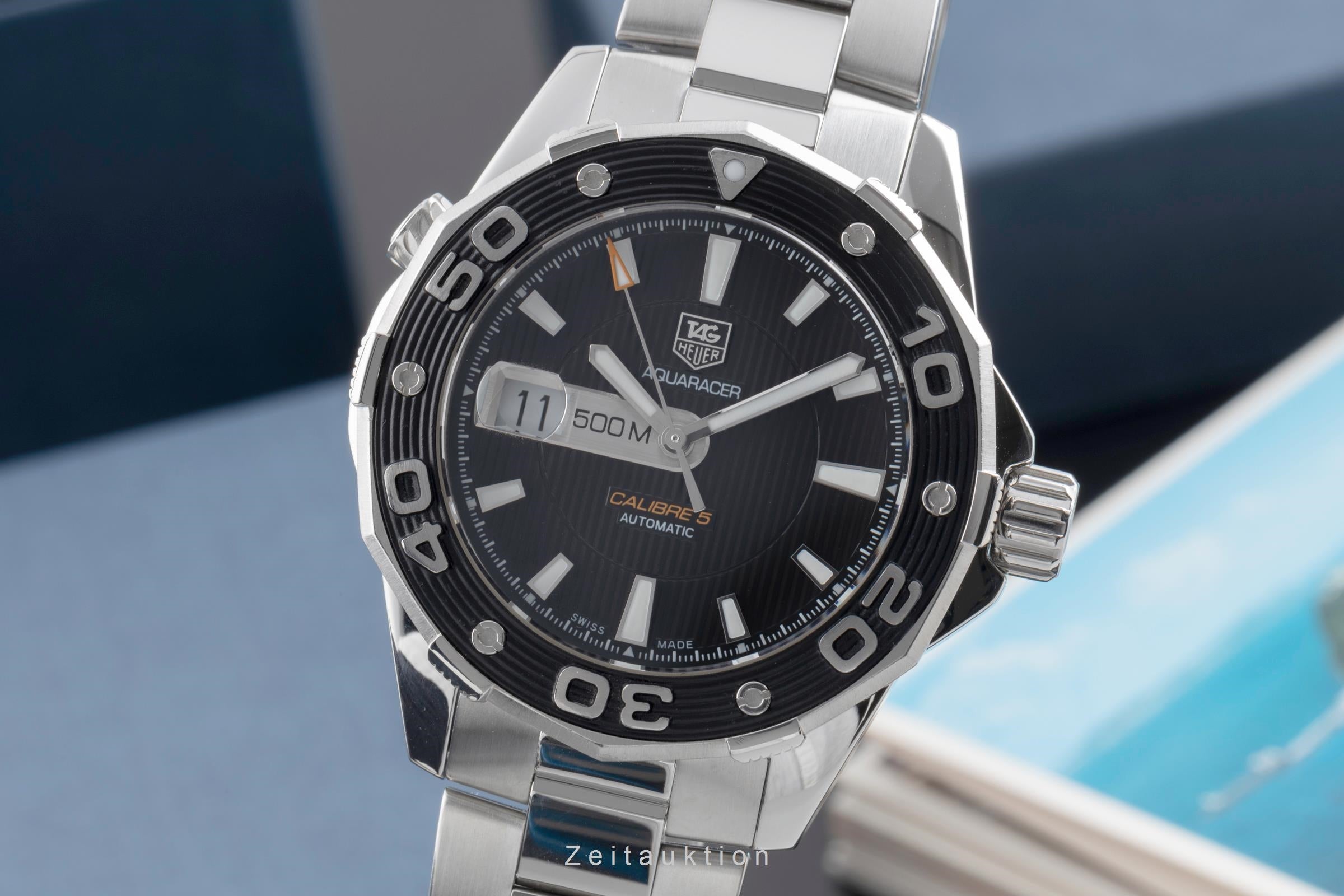 Tag Heuer Aquaracer acciaio automatismo orologio da uomo WAJ2114.BA0871  [2503175]