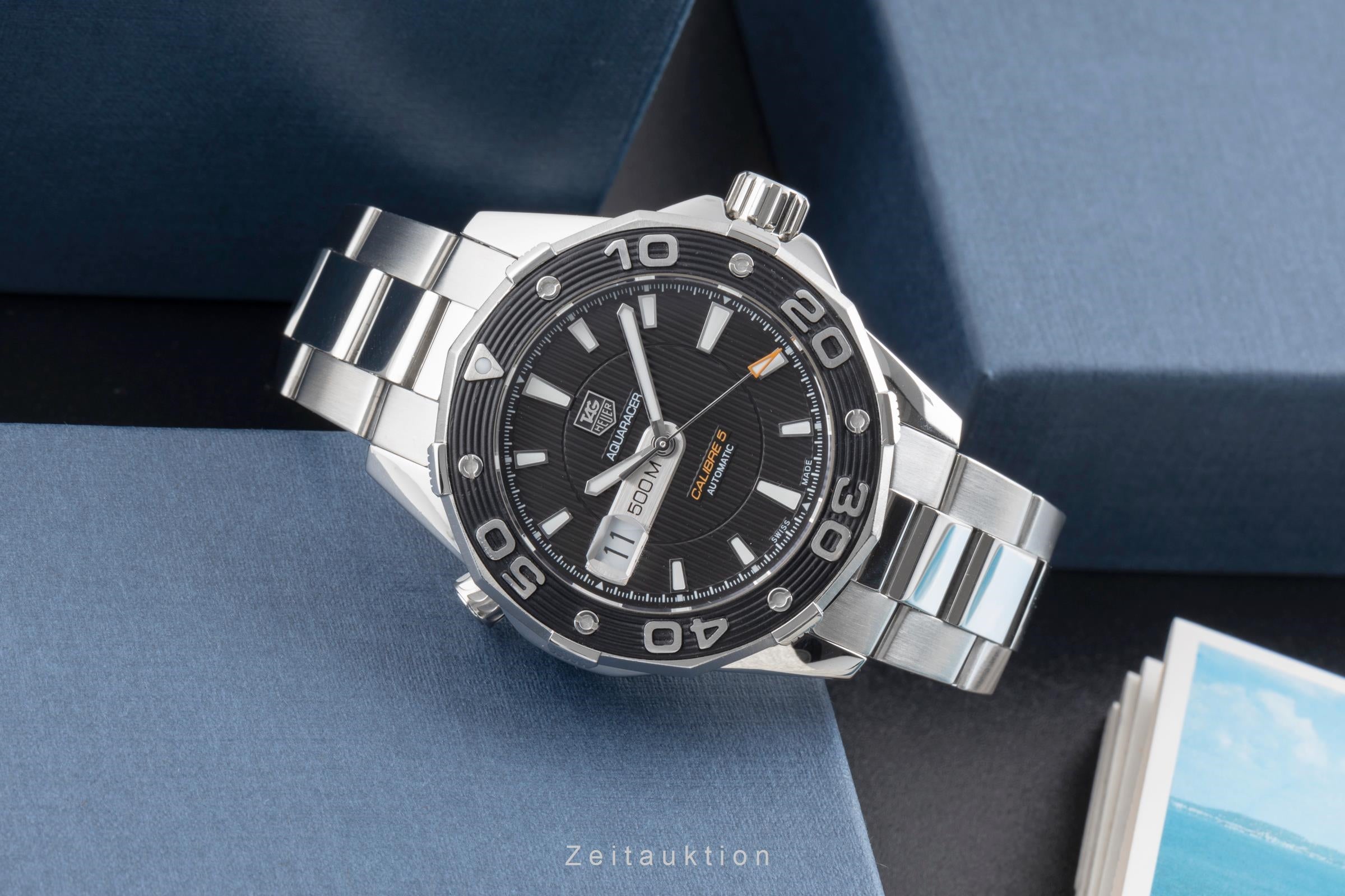 Tag Heuer Aquaracer acciaio automatismo orologio da uomo WAJ2114.BA0871  [2503175]