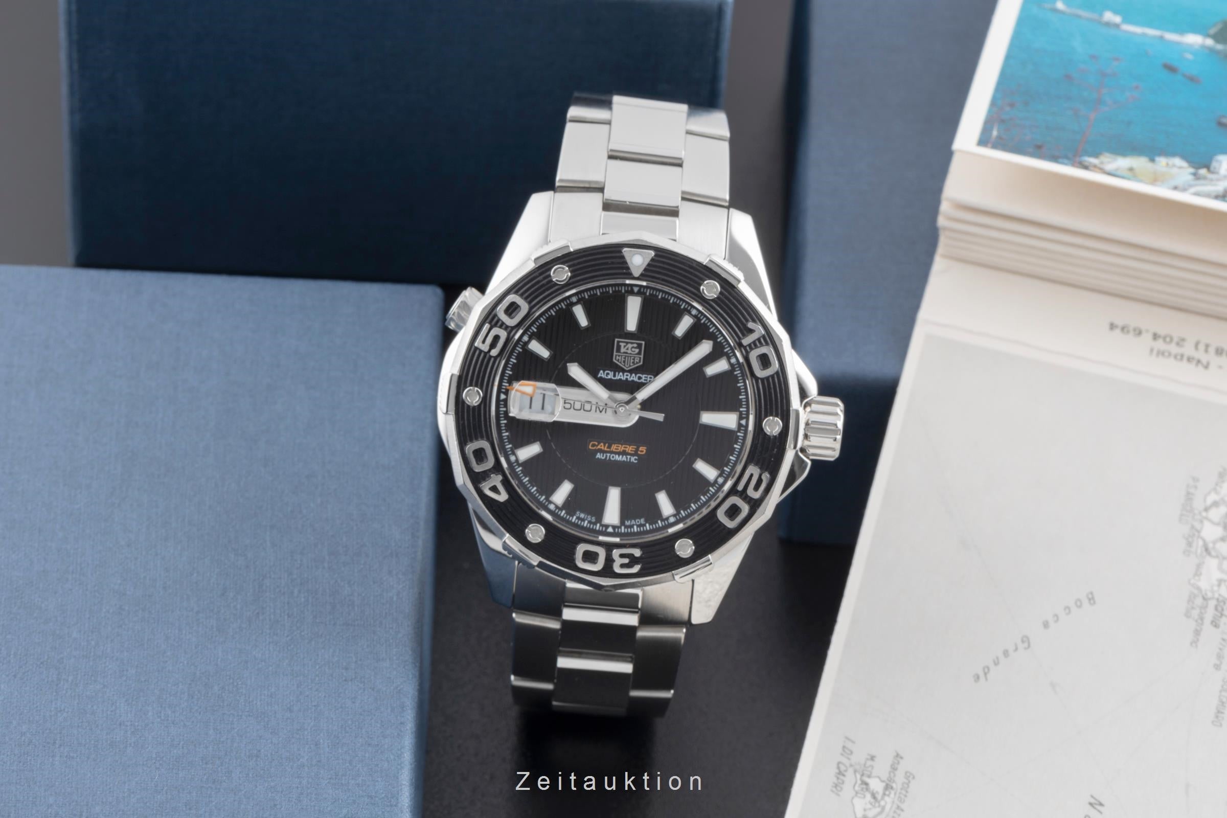 Tag Heuer Aquaracer acciaio automatismo orologio da uomo WAJ2114.BA0871  [2503175]