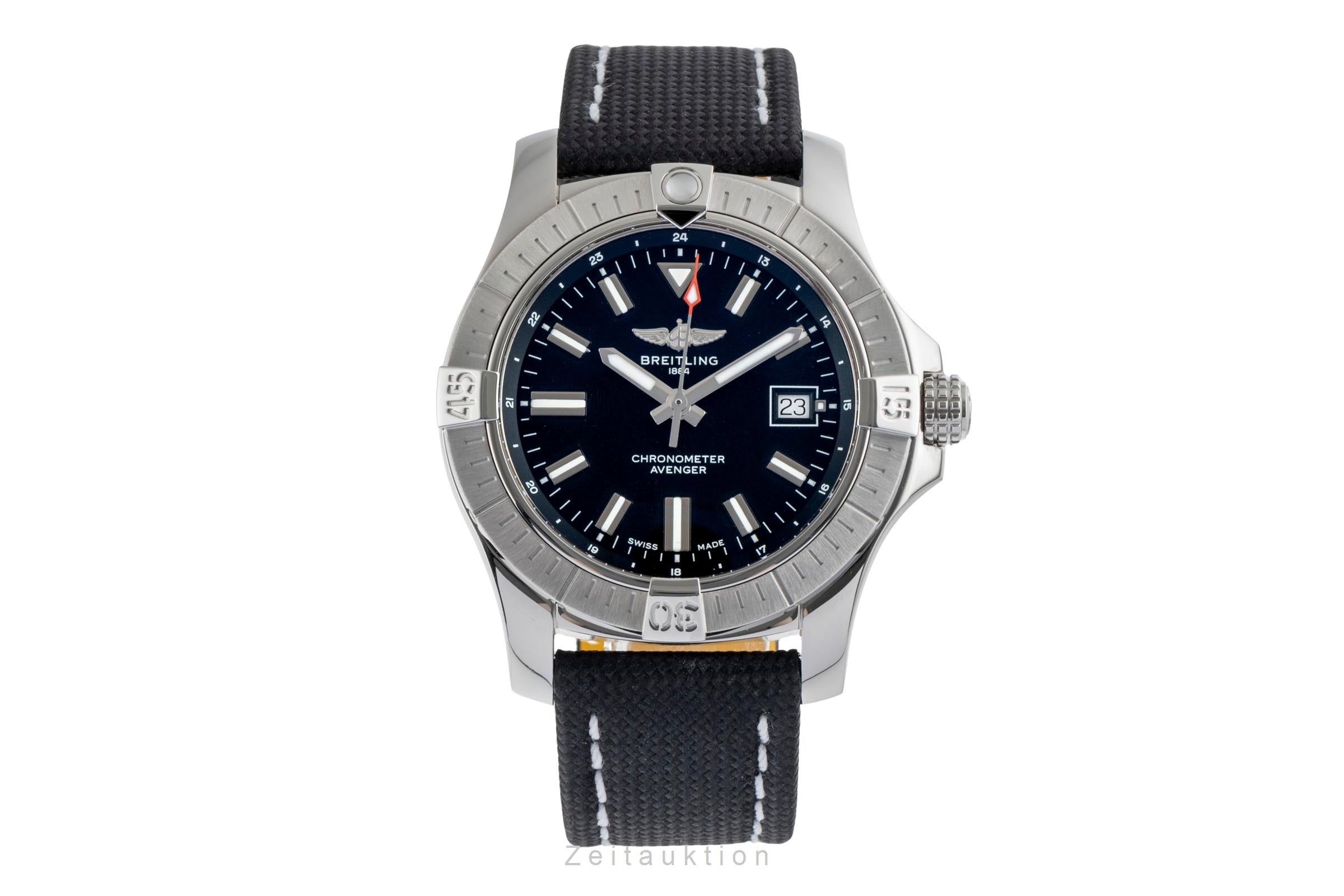 Breitling Avenger steel automatic B17 A17318101B1X1