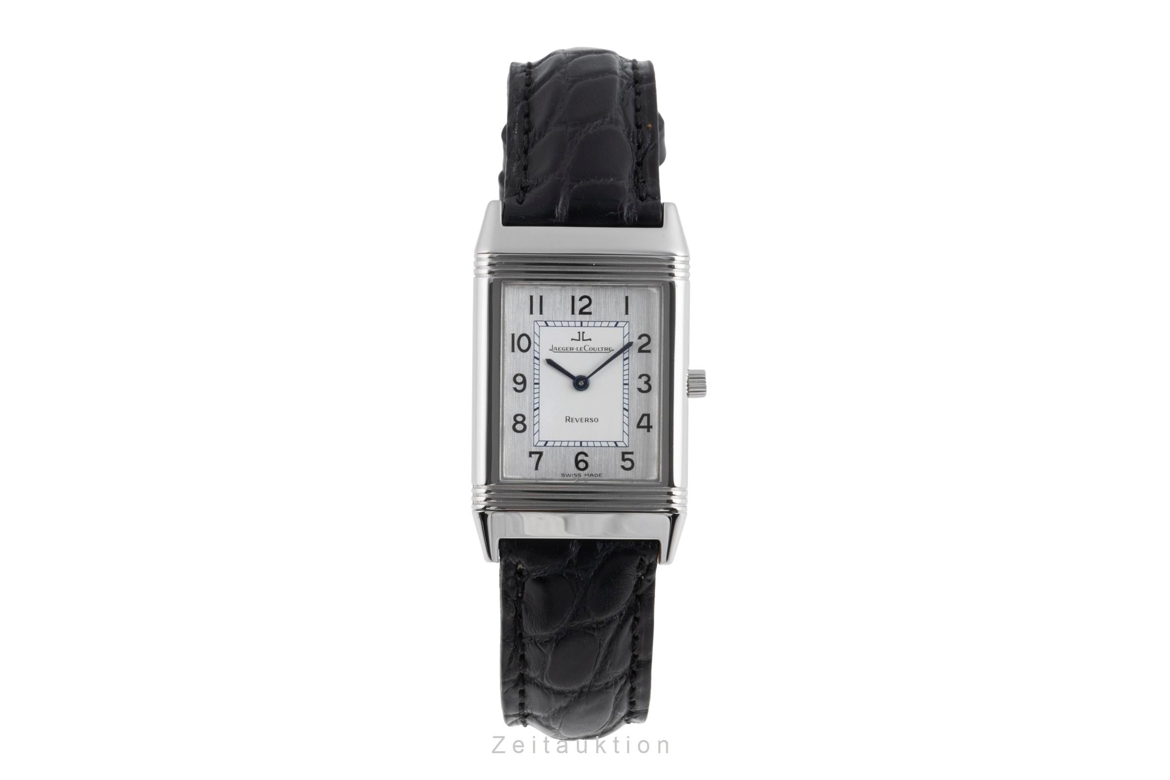 Jaeger LeCoultre Reverso acier à remontage manuel montre pour hommes Q2508420 , 250.8.86  [2503178]