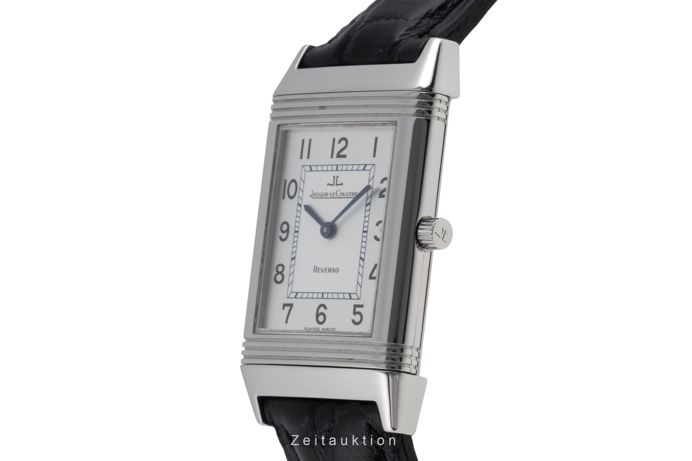Jaeger LeCoultre Reverso acier à remontage manuel montre pour hommes Q2508420 , 250.8.86  [2503178]