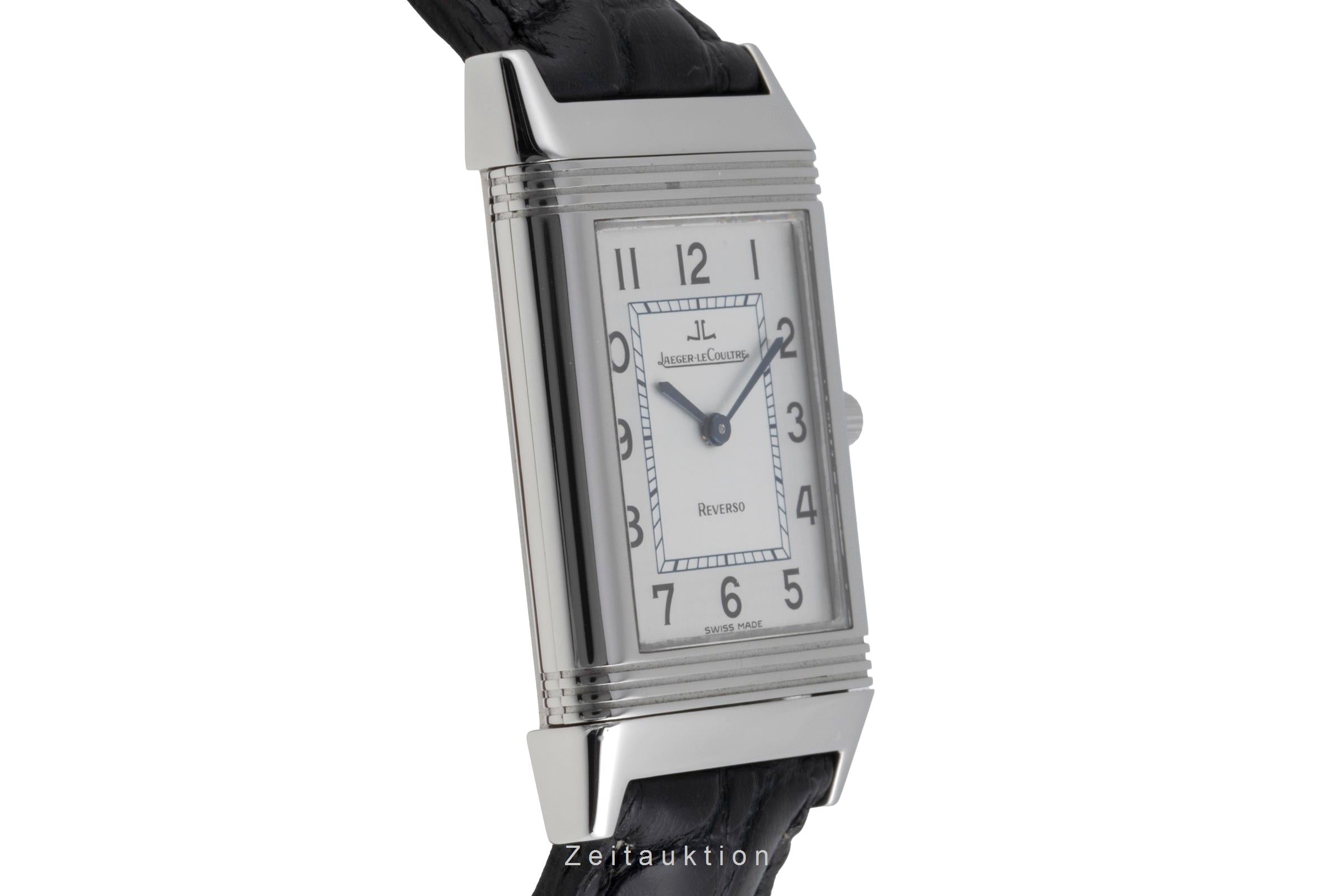 Jaeger LeCoultre Reverso acier à remontage manuel montre pour hommes Q2508420 , 250.8.86  [2503178]