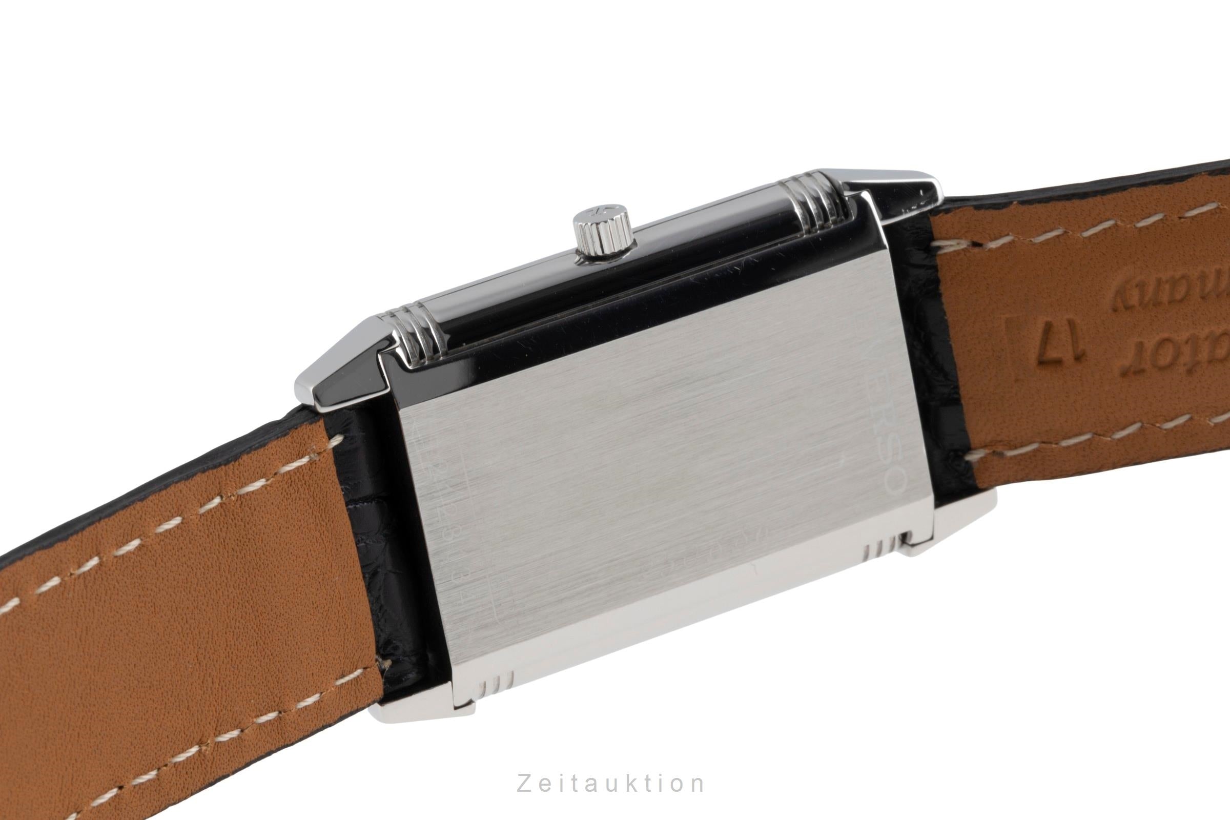 Jaeger LeCoultre Reverso acier à remontage manuel montre pour hommes Q2508420 , 250.8.86  [2503178]