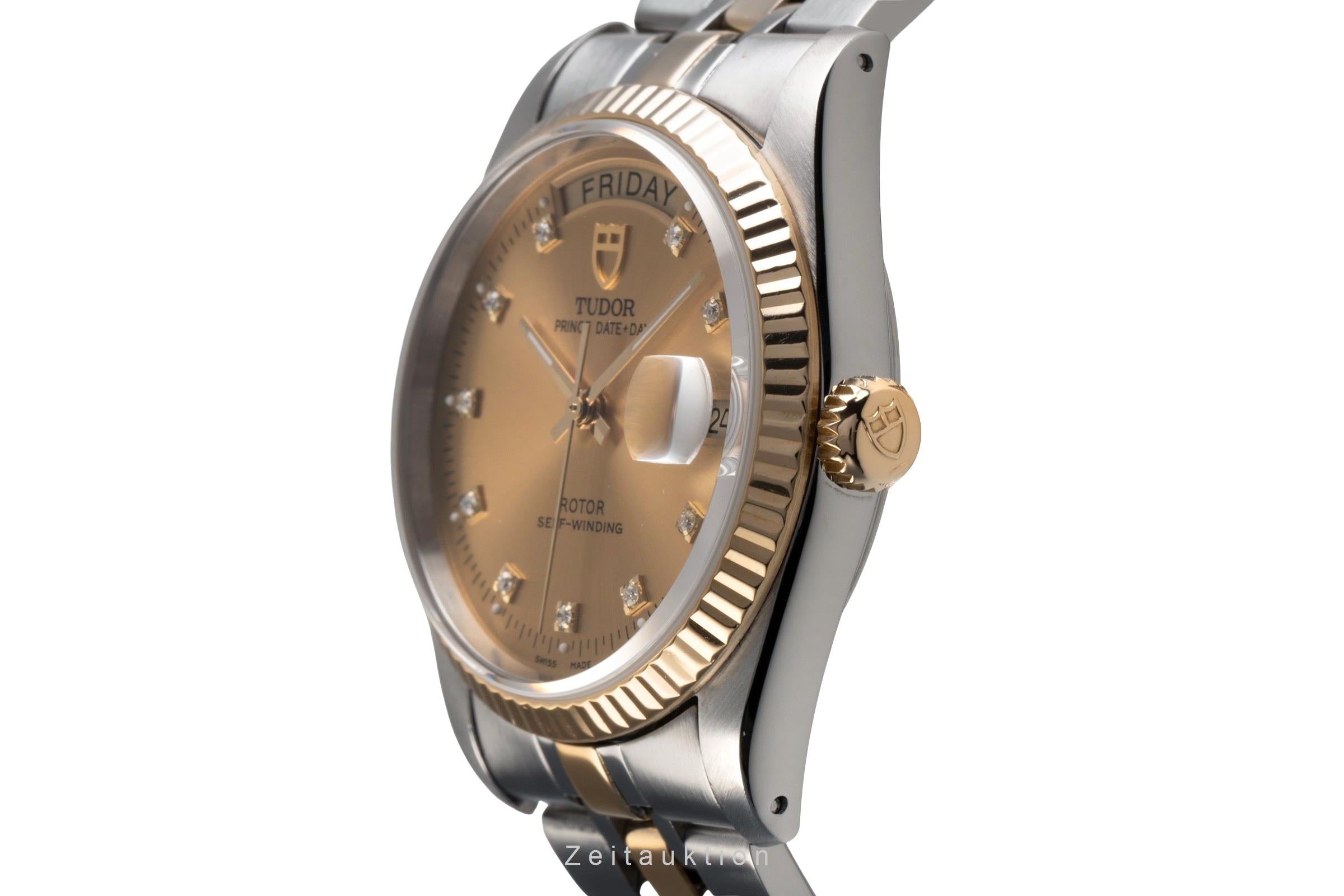 Tudor Date-Day acier / or  automatique montre pour hommes 76213  [2503180]