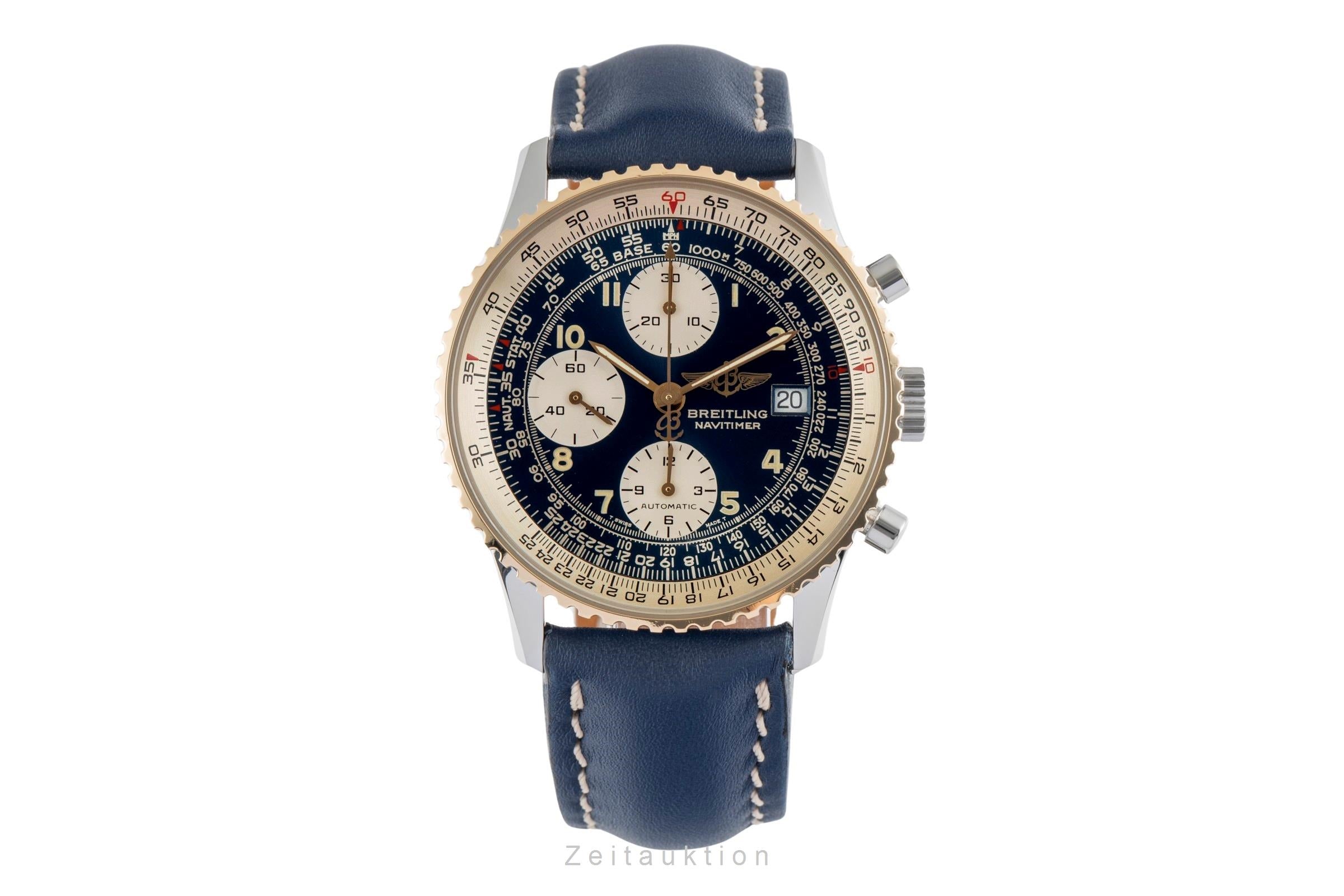 Breitling Navitimer Chronograph Stahl / Gold Automatik Ref. D13020 Klassiker [2503181]