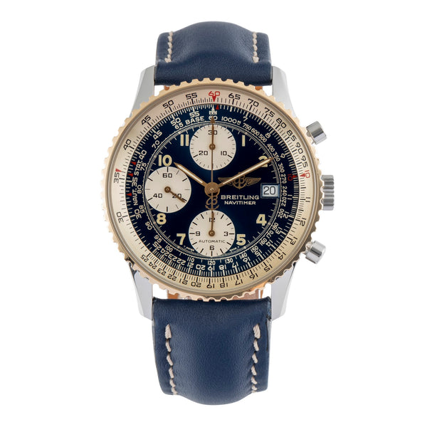 Breitling Navitimer Chronograph Stahl / Gold Automatik Ref. D13020 Klassiker [2503181]