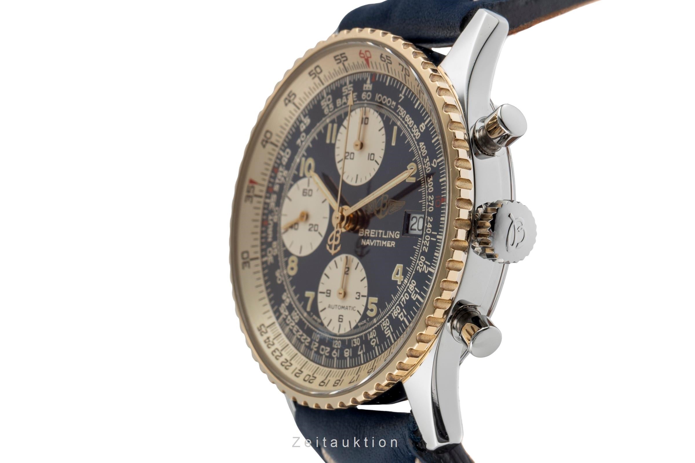 Breitling Navitimer Chronograph Stahl / Gold Automatik Ref. D13020 Klassiker [2503181]