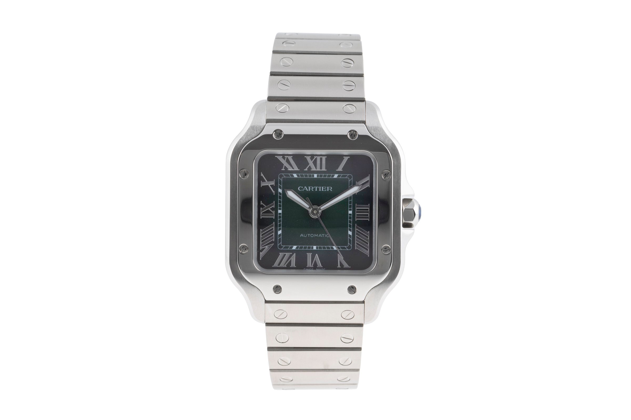 Cartier Santos steel automatic men's watch WSSA0061 LP: 8050EUR  [2503183]