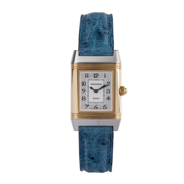 Jaeger LeCoultre Reverso acero / oro cuerda manual reloj para damas  Q2665420,  266.5.44  [2503185]